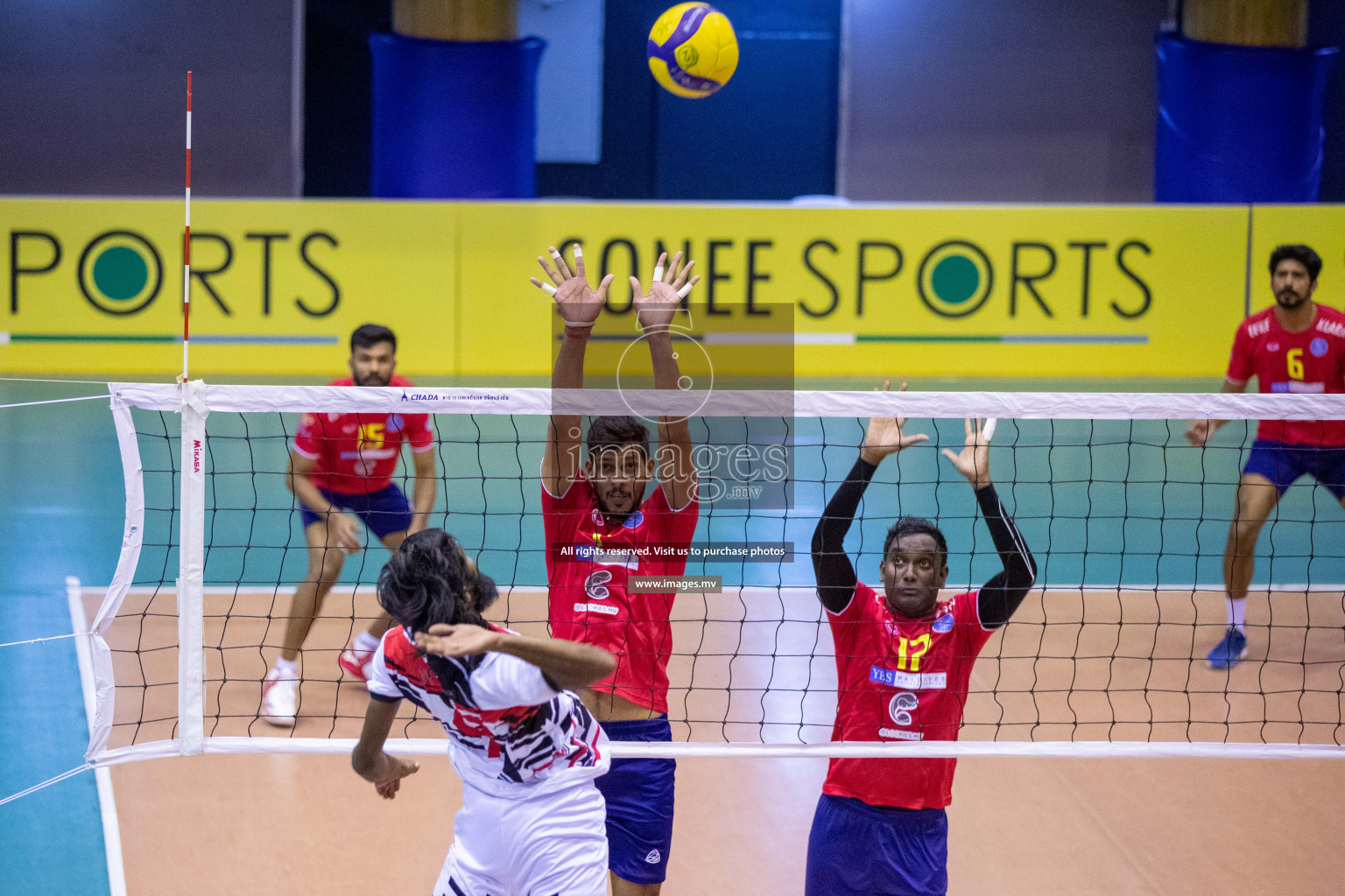 Volleyball Association Cup 2022- Men's Division-Match Day 8 held in Male', Maldives on Saturday, 18th June 2022 at Social Center Indoor Hall Photos By: Ismail Thoriq /images.mv