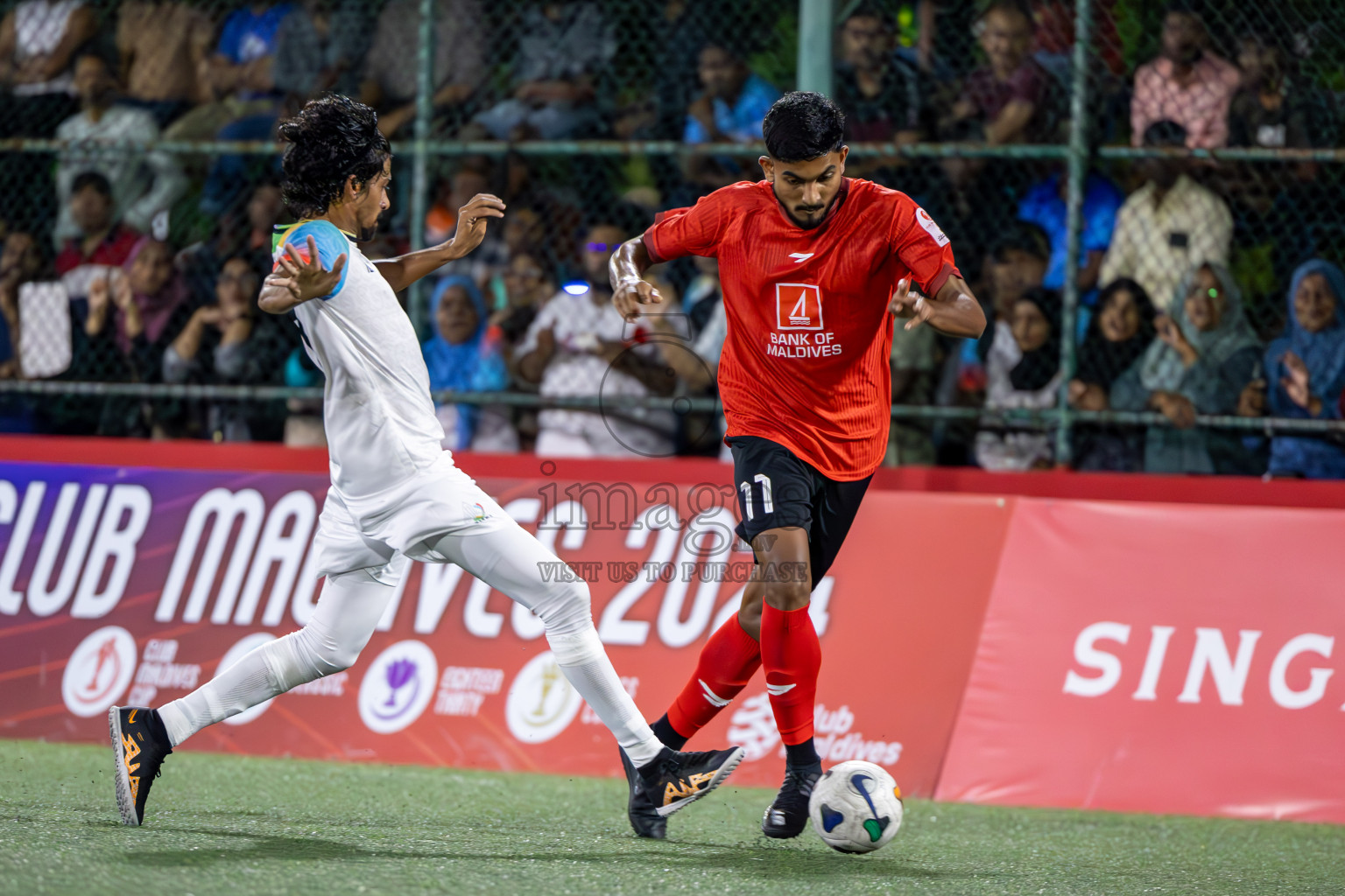 United BML vs ADK Synergy in Club Maldives Cup 2024 held in Rehendi Futsal Ground, Hulhumale', Maldives on Thursday, 3rd October 2024.
Photos: Ismail Thoriq / images.mv