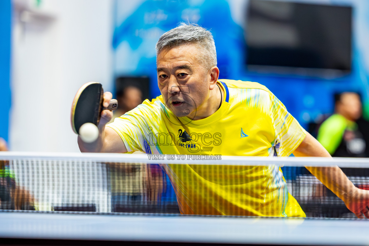 Day 1 of 1st Thoddoo Masters Table Tennis Tournament was held on Thursday, 21st August 2025 in AA Thoddoo, Maldives. Photos: Nausham Waheed / images.mv