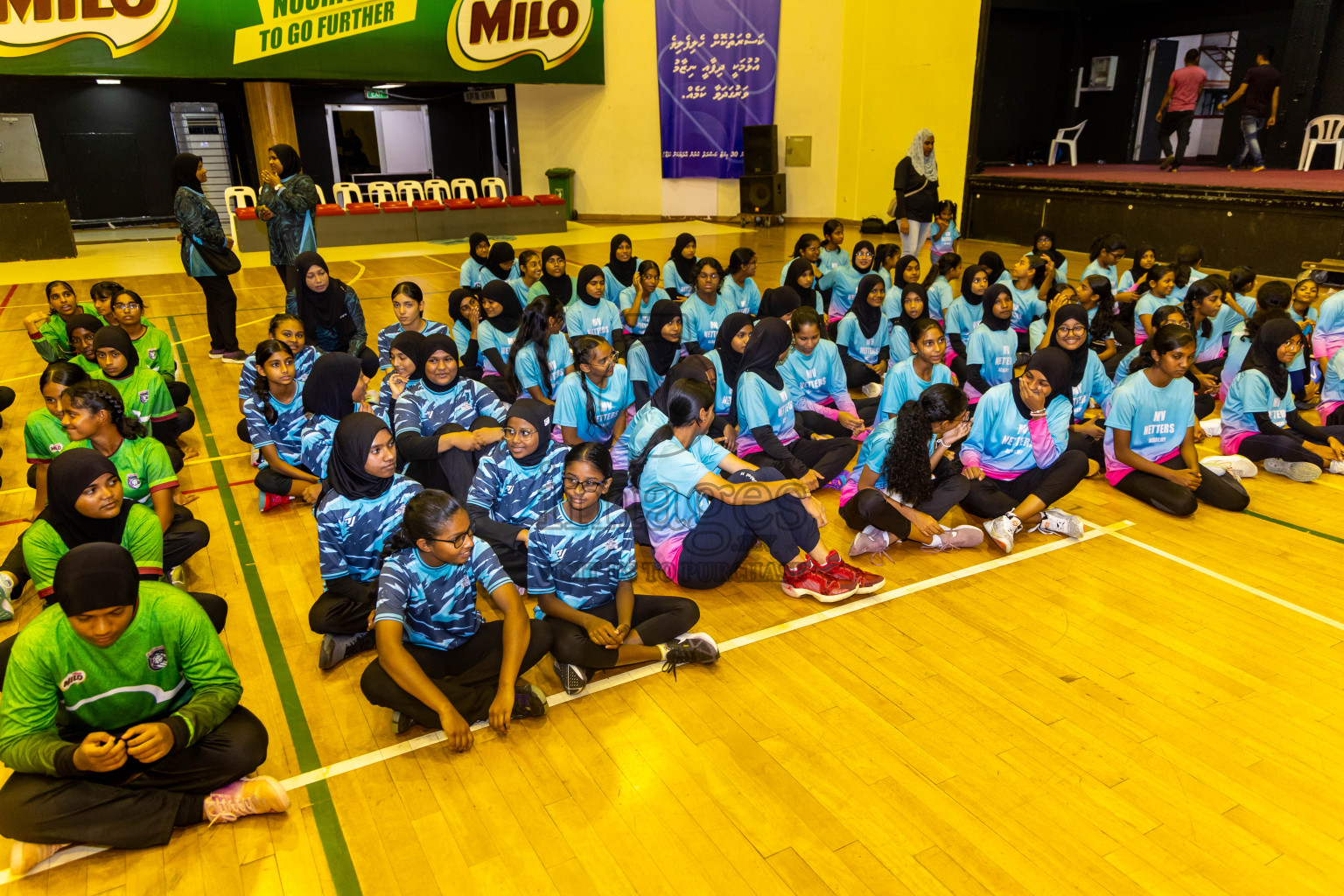 Closing ceremony of 3rd Netball Junior Championship, held at Social Center on Saturday, 25th January 2025 . Photos: Nausham Waheed / images.mv