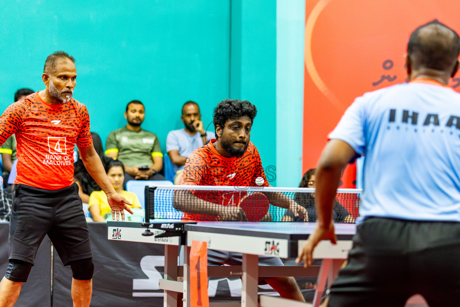 Finals of 9th Inter Office Company & Resort Table Tennis Tournament was held in Male' TT Hall, Male', Maldives on Saturday, 16th November 2024. Photos: Nausham Waheed / images.mv