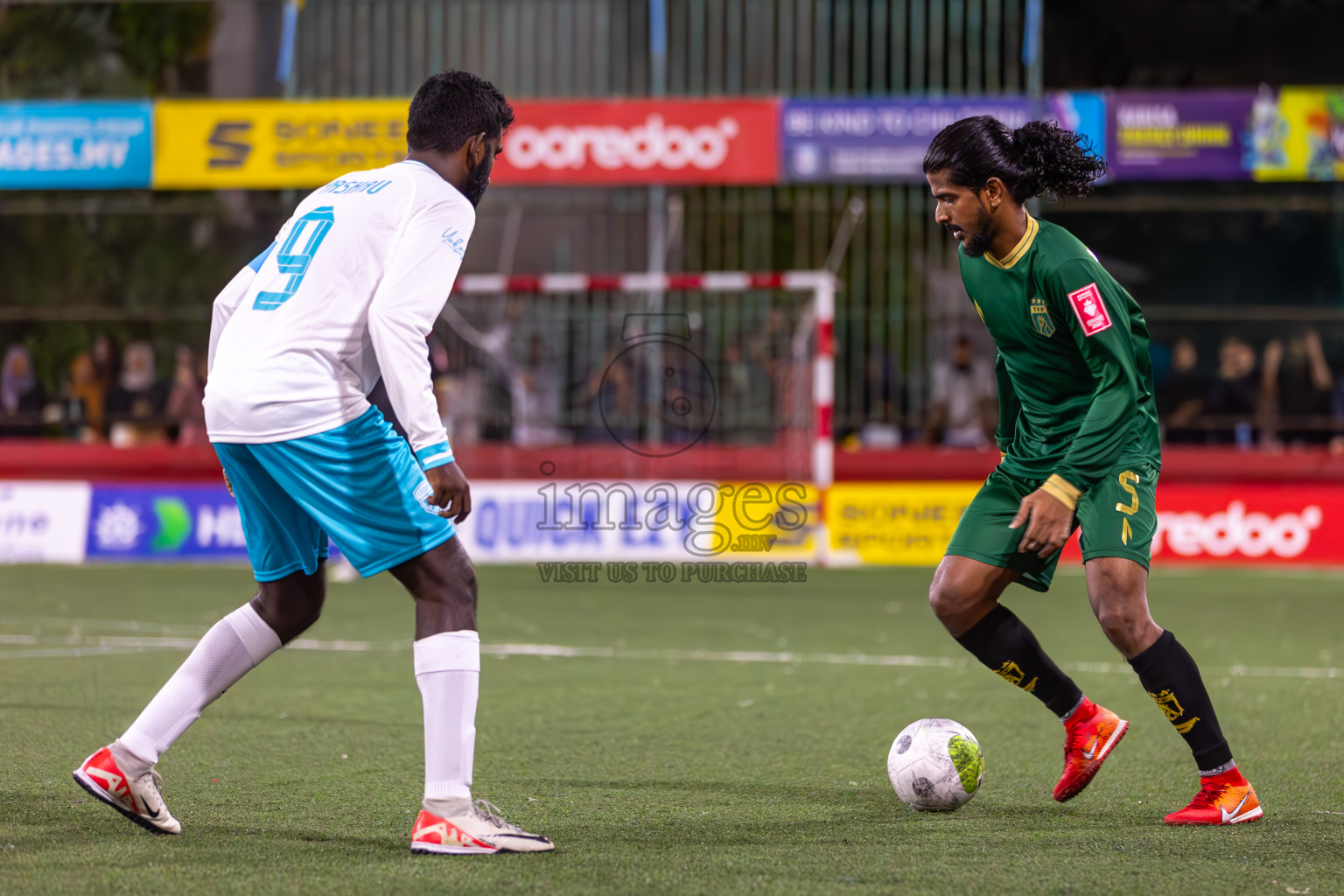 Th Thimarafushi vs Th Guraidhoo in Day 20 of Golden Futsal Challenge 2024 was held on Saturday , 3rd February 2024 in Hulhumale', Maldives Photos: Ismail Thoriq / images.mv