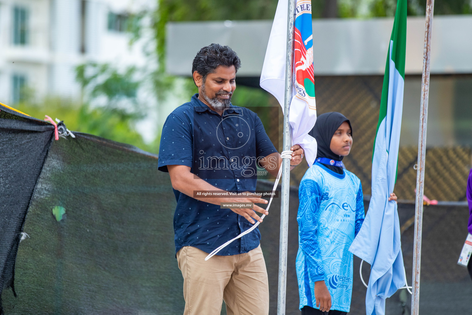 Day one of Inter School Athletics Championship 2023 was held at Hulhumale' Running Track at Hulhumale', Maldives on Saturday, 14th May 2023. Photos: Nausham Waheed / images.mv