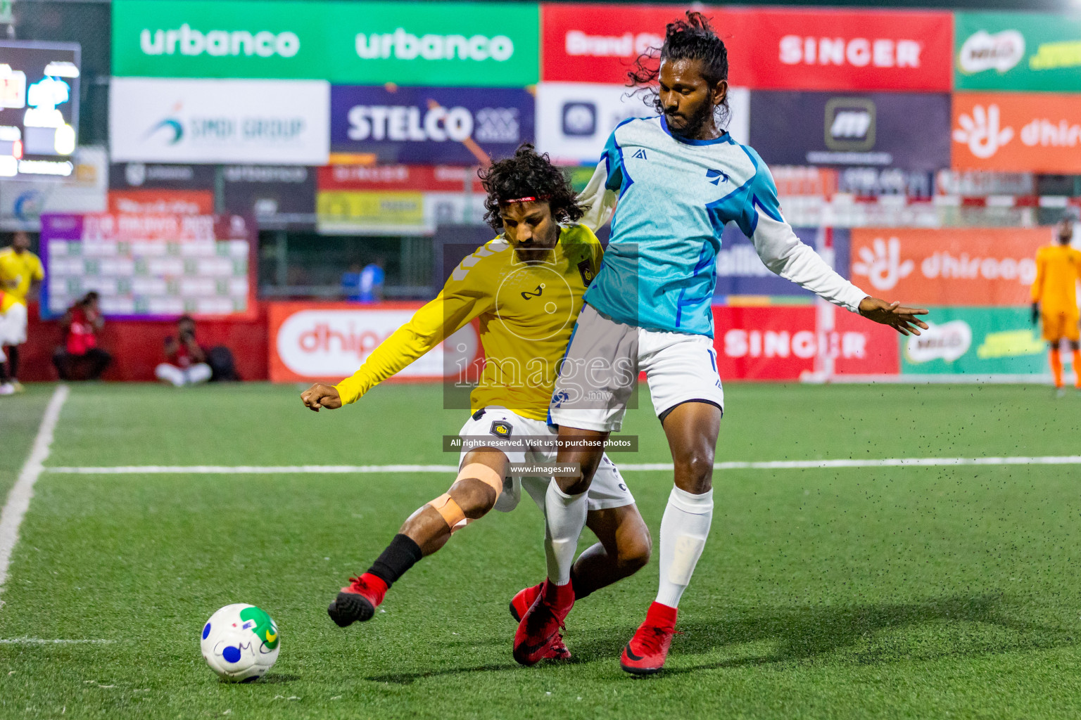 RRC vs MACL in Club Maldives Cup 2023 held in Hulhumale, Maldives, on Saturday, 05th August 2023 
Photos: Hassan Simah / images.mv