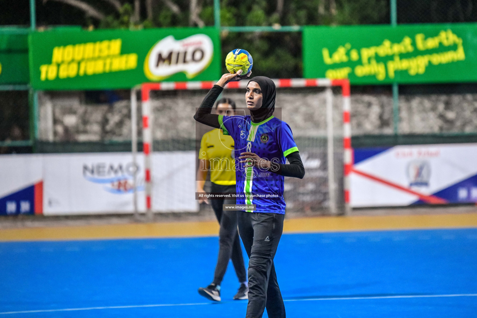 Day 8 of Milo 6th Inter Office Handball Tournament 2022 - Photos by Nausham Waheed