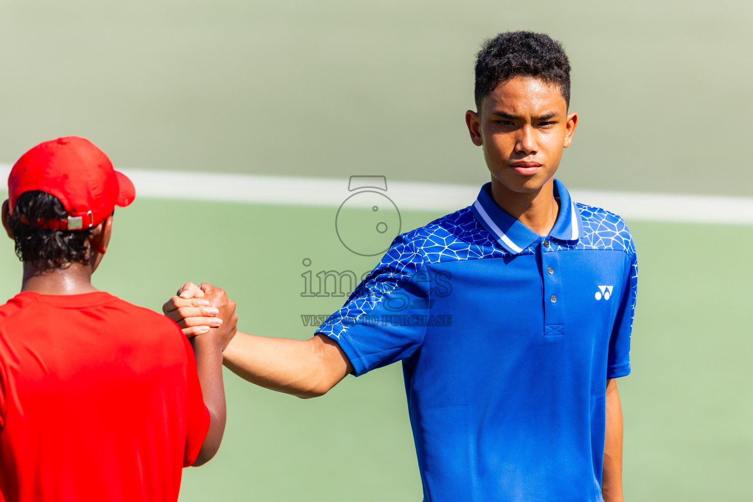 Day 2 of ATF Maldives Junior Open Tennis was held in Male' Tennis Court, Male', Maldives on Tuesday, 10th December 2024. Photos: Nausham Waheed / images.mv