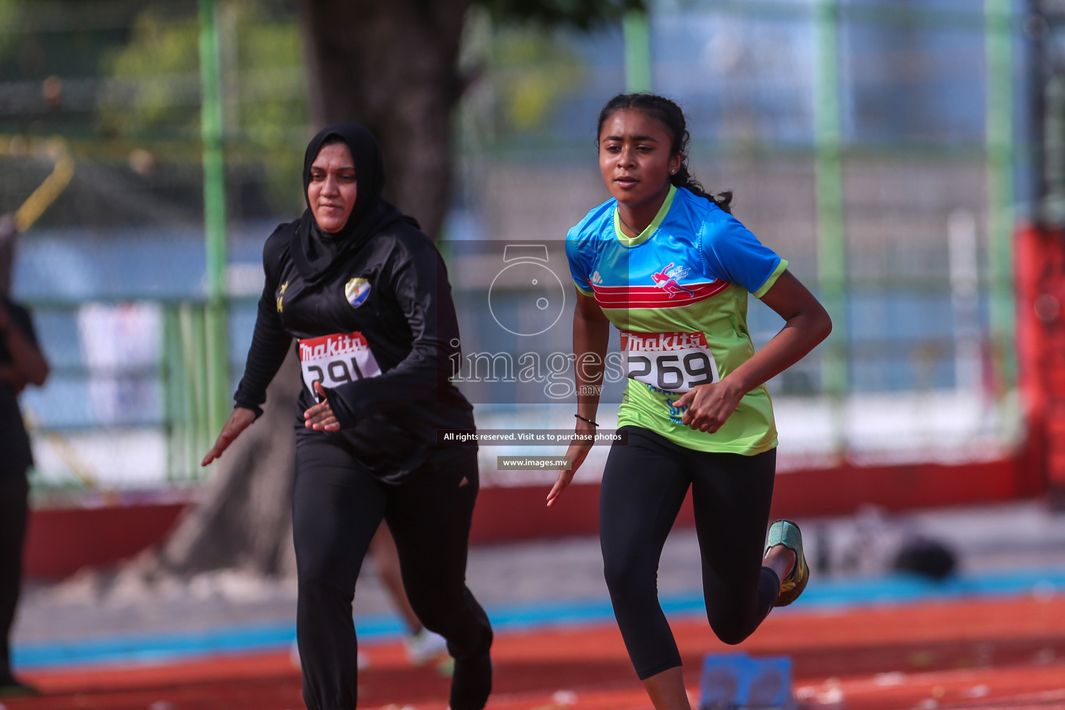 Day 1 from 30th National Athletics Championship 2021 held from 18 - 20 November 2021 in Ekuveni Synthetic Track