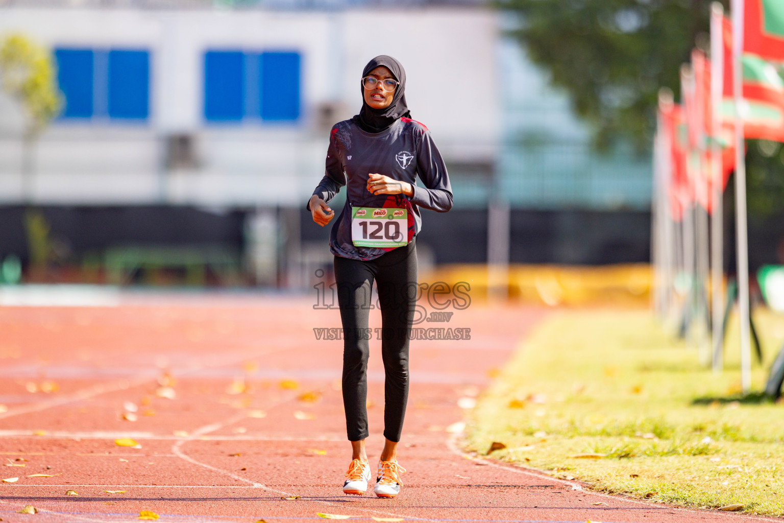 Day 2 of 12th Milo Association Championships was held in Ekuveni Track at Male', Maldives on Friday, 25th April 2025. 
Photos: Hassan Simah / images.mv