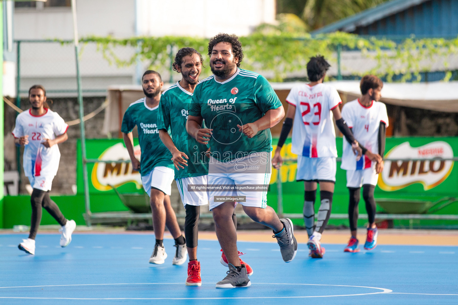 Milo 8th National Handball Tournament Day3, 17th December 2021, at Handball Ground, Male', Maldives. Photos by Shuu Abdul Sattar