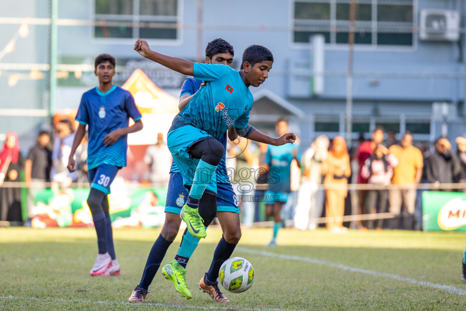 Day 3 of MILO Academy Championship 2024 (U-14) was held in Henveyru Stadium, Male', Maldives on Saturday, 2nd November 2024.
Photos: Ismail Thoriq, Hassan Simah / Images.mv