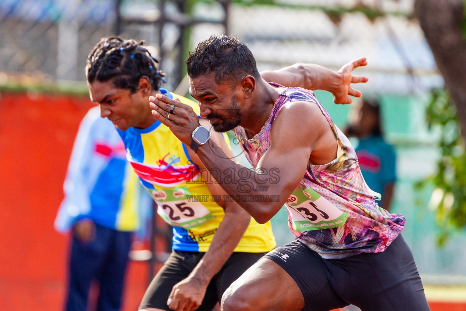 Day 1 of National Athletics Championship 2025 was held at Ekuveni Running Ground in Male', Maldives on Thursday, 14th August 2025. Photos: Nausham Waheed / images.mv