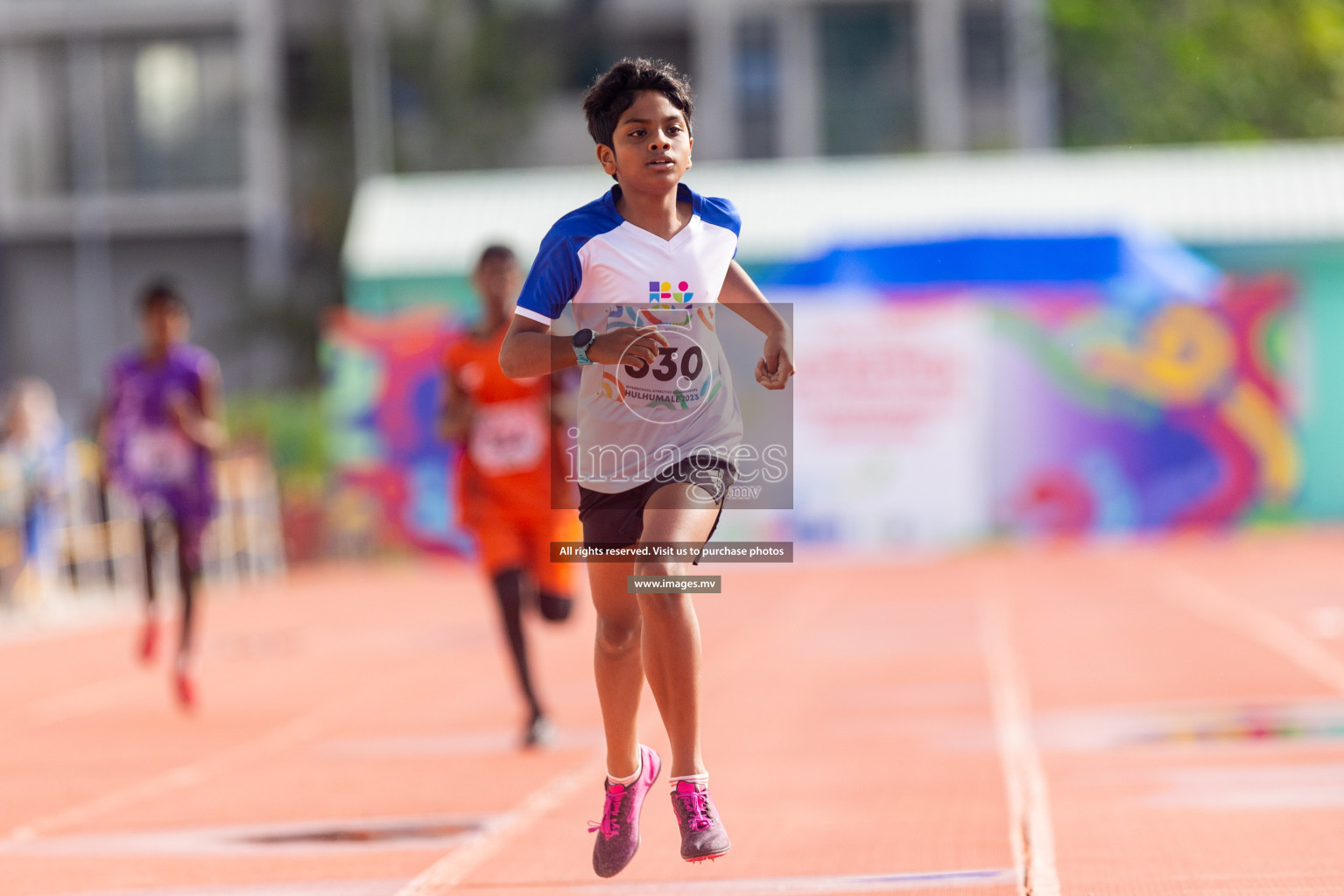 Day two of Inter School Athletics Championship 2023 was held at Hulhumale' Running Track at Hulhumale', Maldives on Sunday, 15th May 2023. Photos: Shuu/ Images.mv