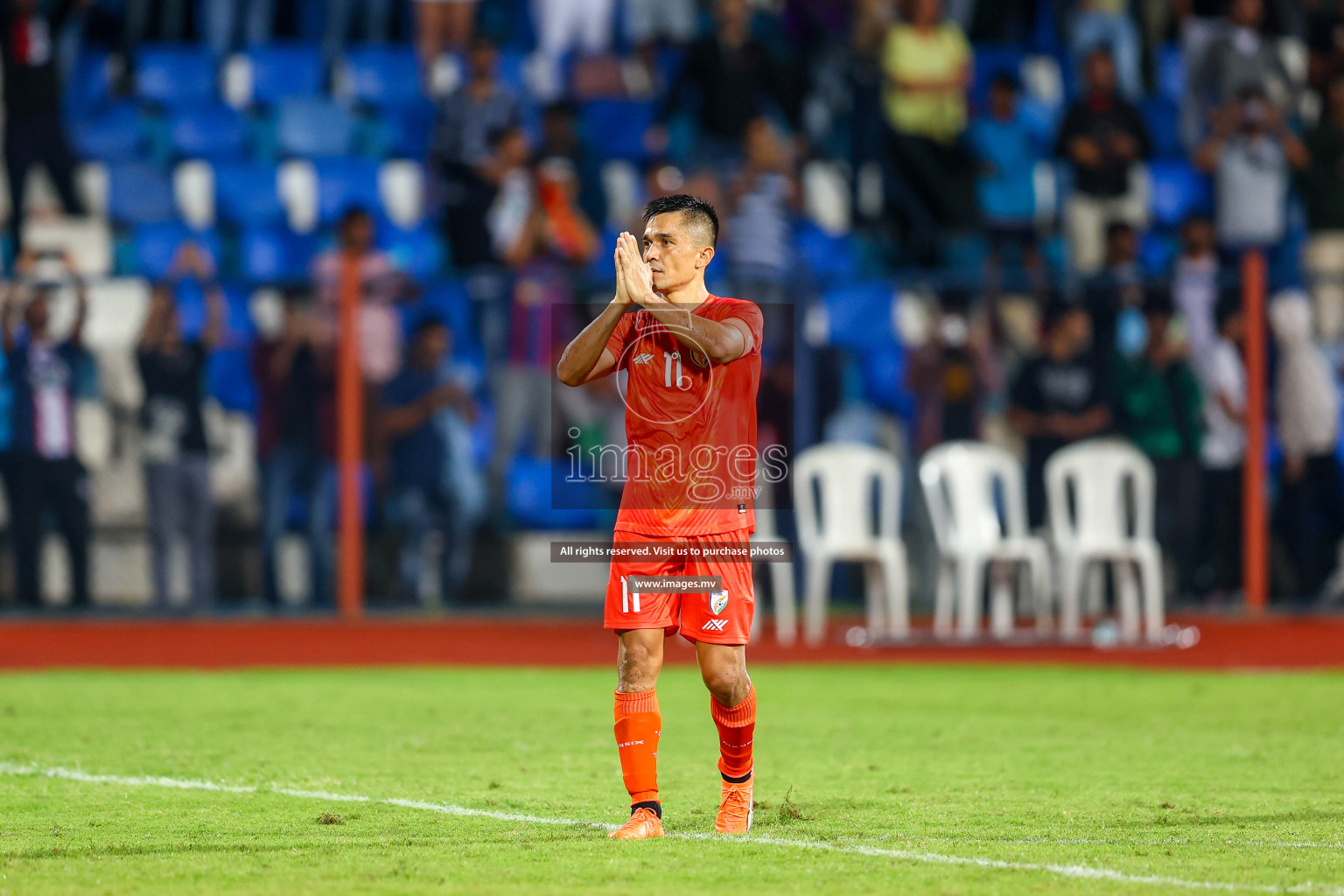 Nepal vs India in SAFF Championship 2023 held in Sree Kanteerava Stadium, Bengaluru, India, on Saturday, 24th June 2023. Photos: Nausham Waheed / images.mv