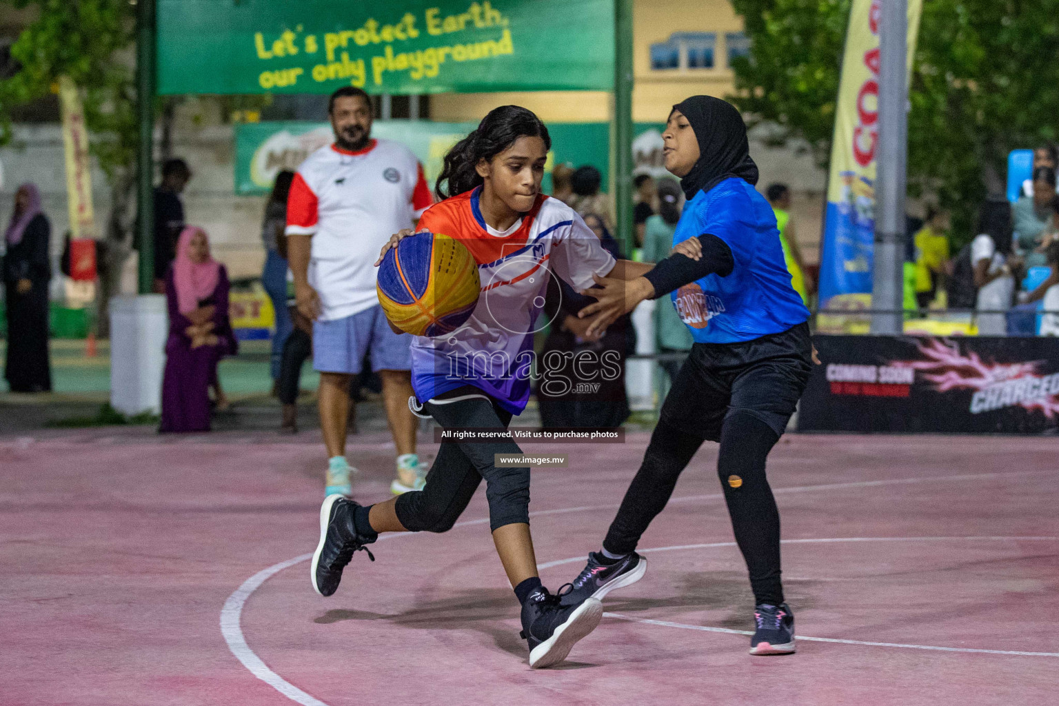 Day 5 of Slamdunk by Sosal on 16th April 2023 held in Male'. Photos: Nausham Waheed / images.mv