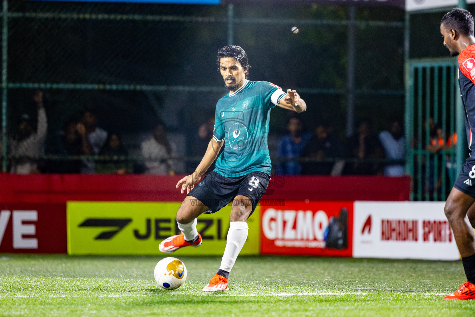 L Isdhoo VS L Maabaidhoo in Atoll Round Semi-Final on Day 22 of Golden Futsal Challenge 2025 was held on Sunday , 26th January 2025, in Hulhumale', Maldives. Photos: Nausham Waheed / images.mv