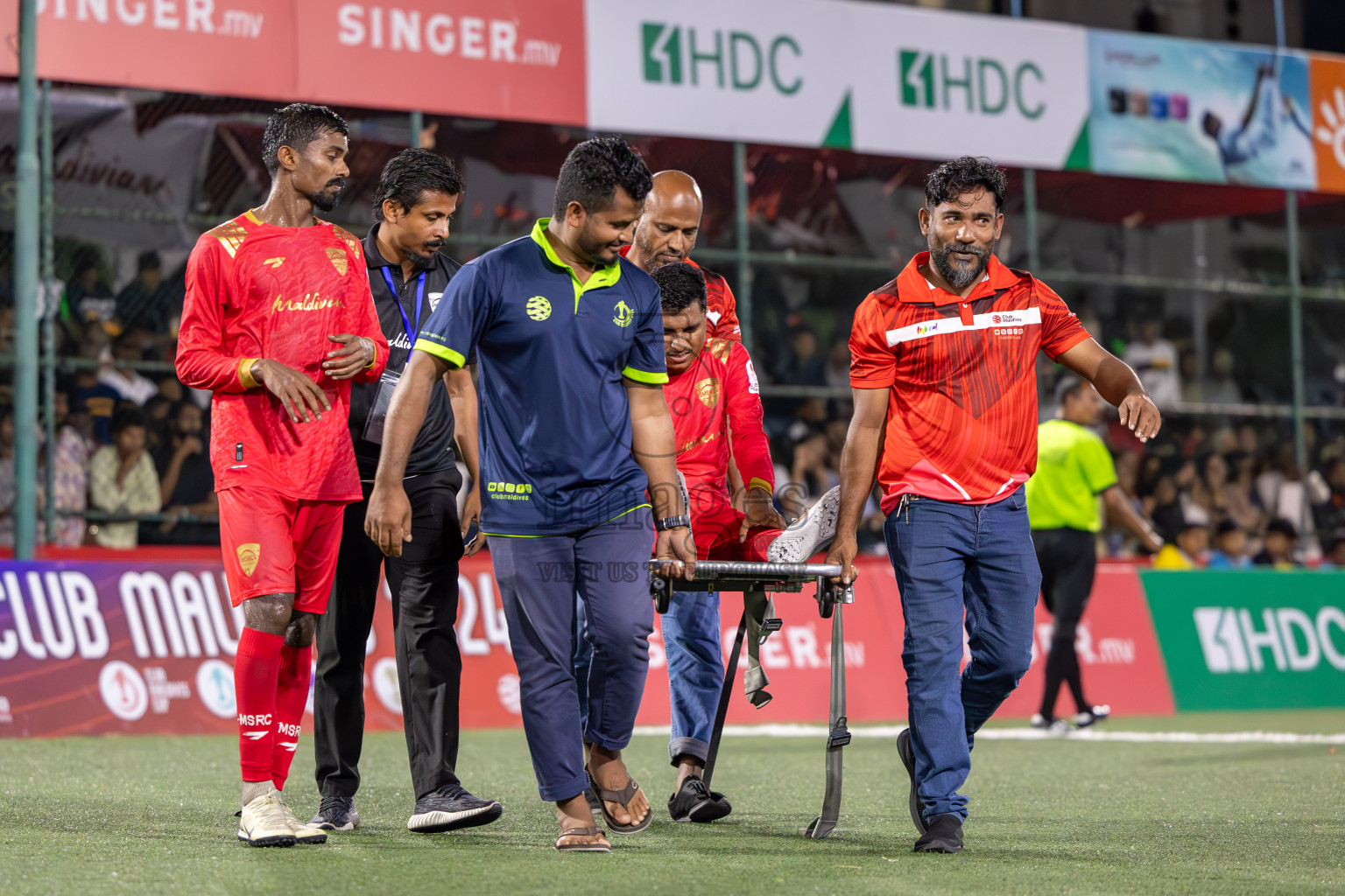 Maldivian vs Club WAMCO in Quarter Finals of Club Maldives Cup 2024 held in Rehendi Futsal Ground, Hulhumale', Maldives on Wednesday, 9th October 2024. Photos: Ismail Thoriq / images.mv