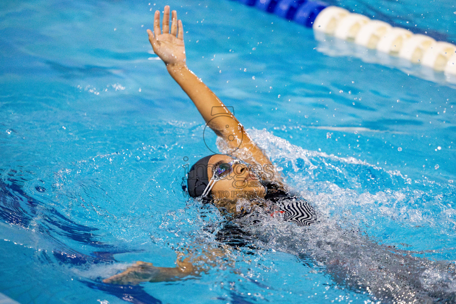 Day 4 of National Swimming Championship 2024 held in Hulhumale', Maldives on Monday, 16th December 2024. Photos: Hassan Simah / images.mv