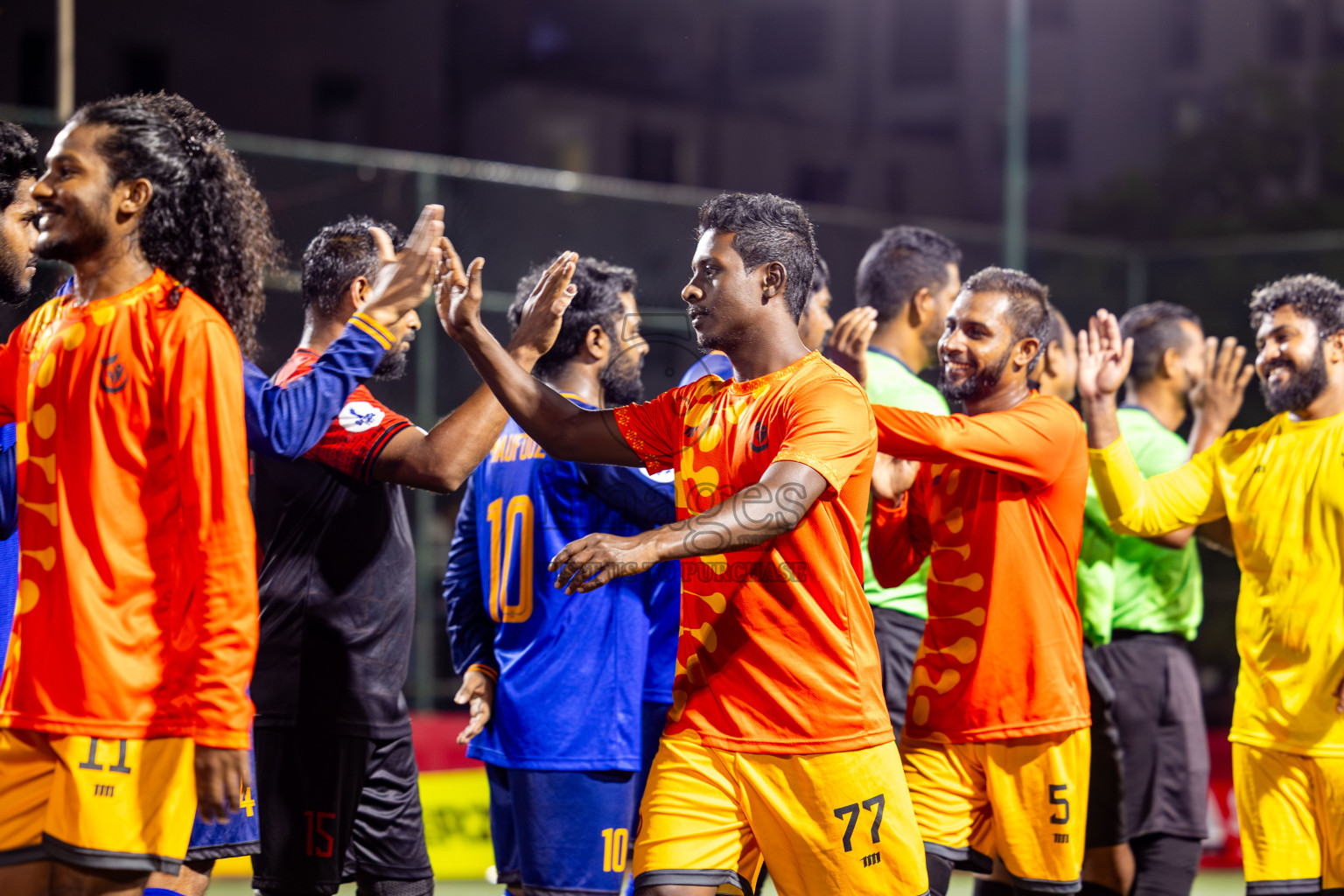 Hulhumale' Hospital vs Customs RC in Day 15 of Office League 2025 was held on Friday, 2nd May 2025 in Hulhumale', Maldives. Photos: Nausham Waheed / images.mv
