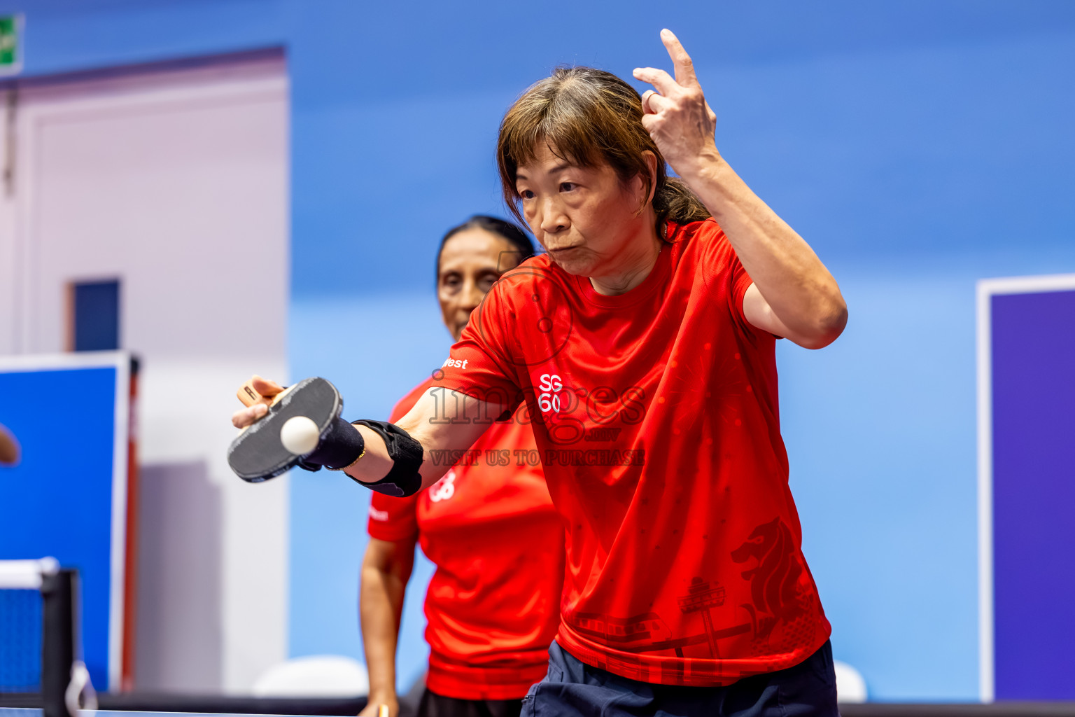Day 3 of 1st Thoddoo Masters Table Tennis Tournament was held on Saturday, 23rd August 2025 in AA Thoddoo, Maldives. Photos: Nausham Waheed / images.mv