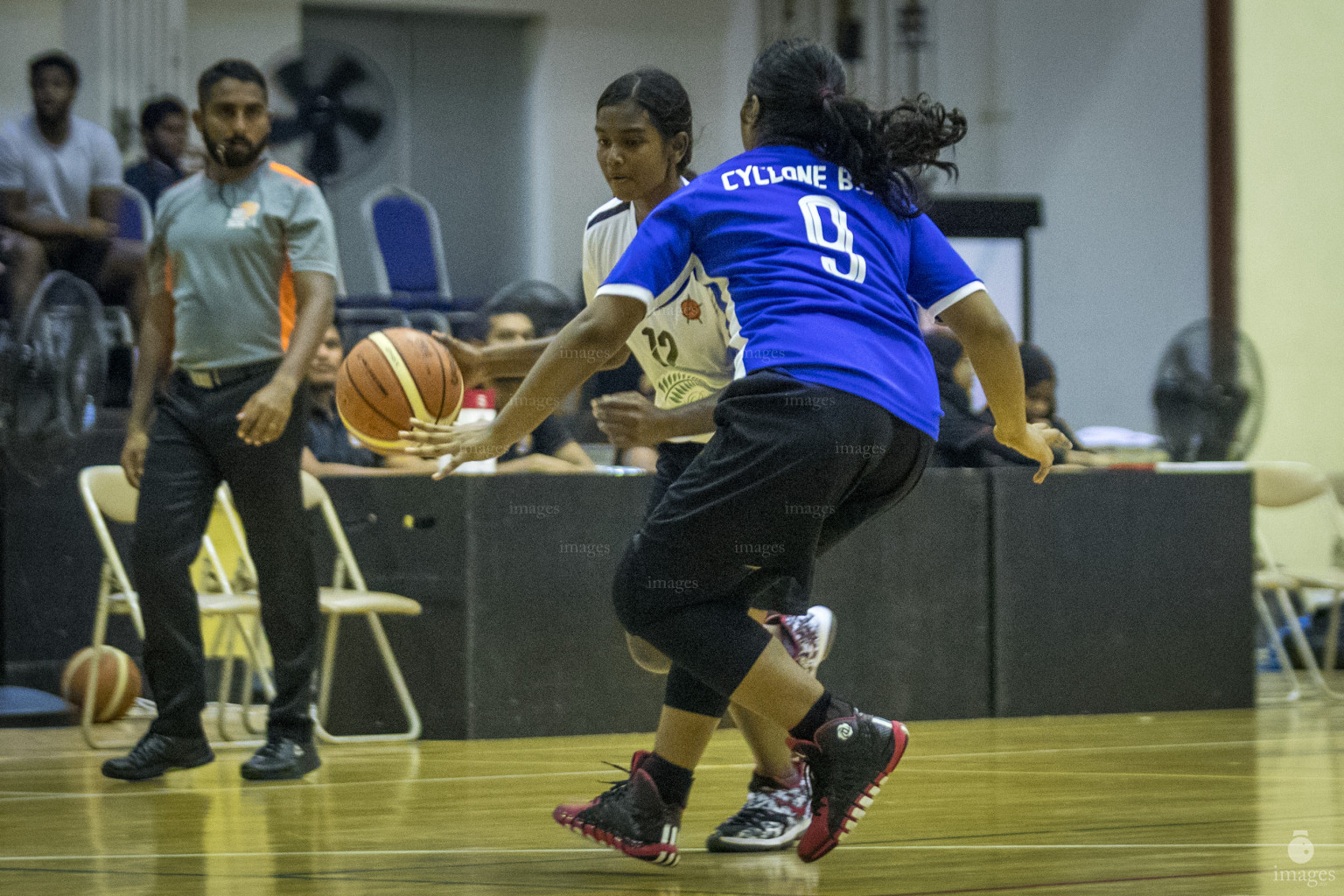 Cyclone BS vs The Bench in 13th National Basketball League 2018 (Women's Division), 10th December 2018, Monday Photos: Suadh Abdul Sattar / images.mv