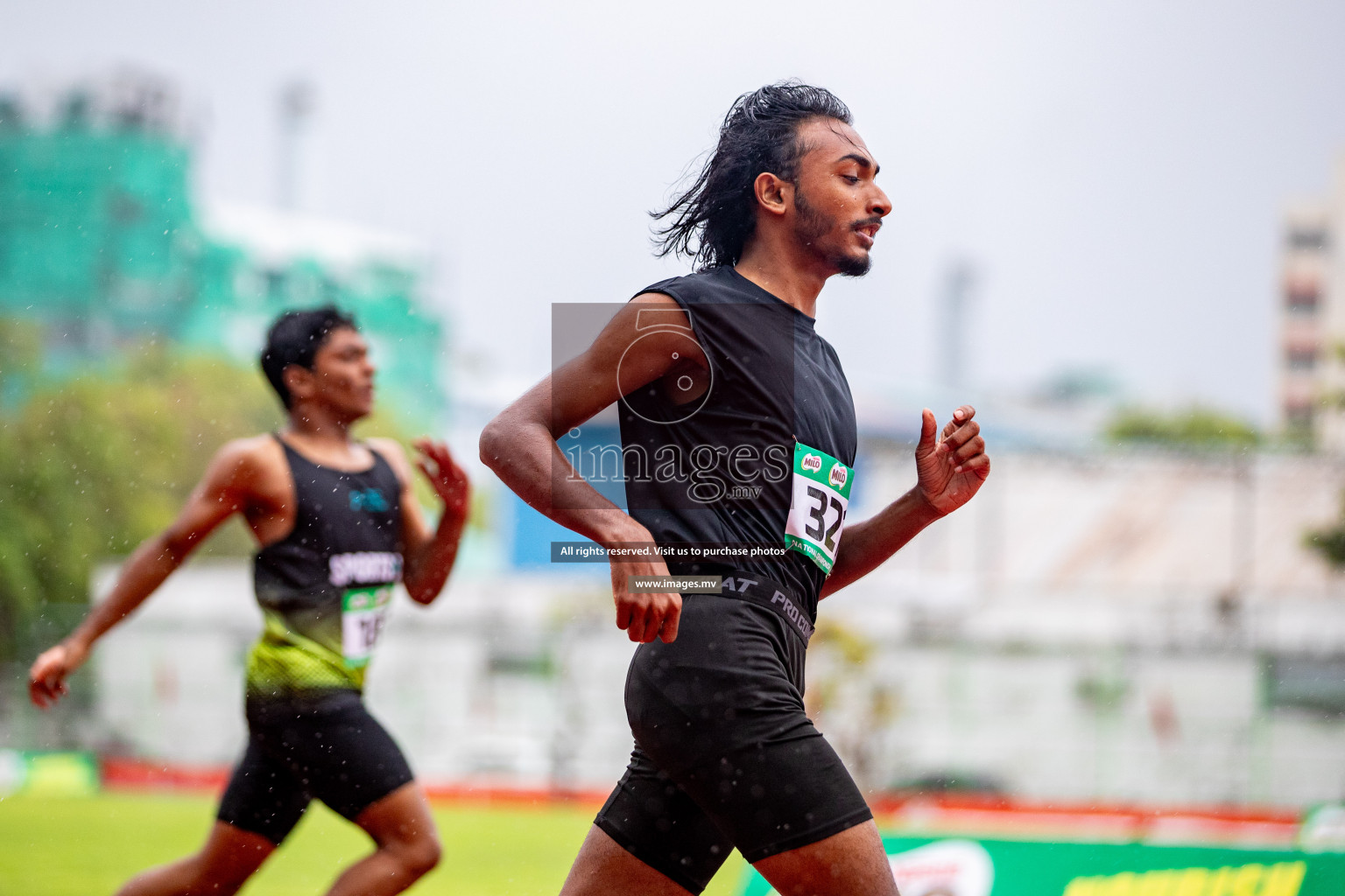 Day 2 of National Athletics Championship 2023 was held in Ekuveni Track at Male', Maldives on Friday, 24th November 2023. Photos: Hassan Simah / images.mv