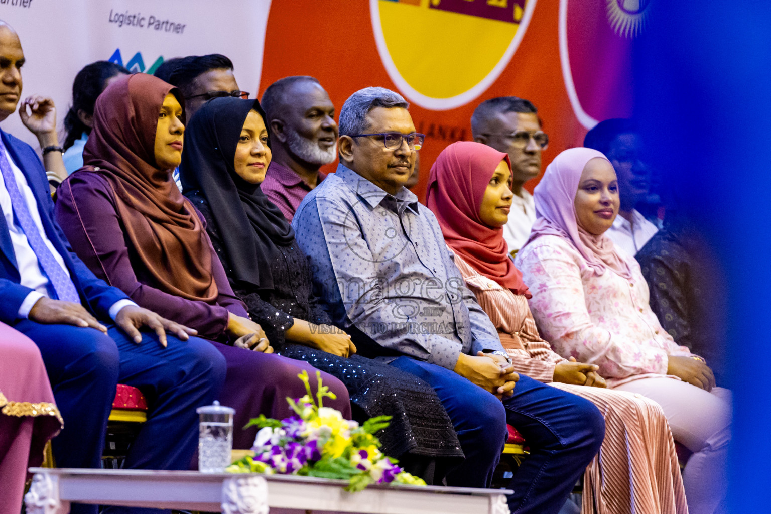 Kyrgyzstan vs Sri Lanka in Final of CAVA U20 Woman's Volleyball Championship 2024 was held in Social Center, Male', Maldives on 23rd July 2024. Photos: Nausham Waheed / images.mv