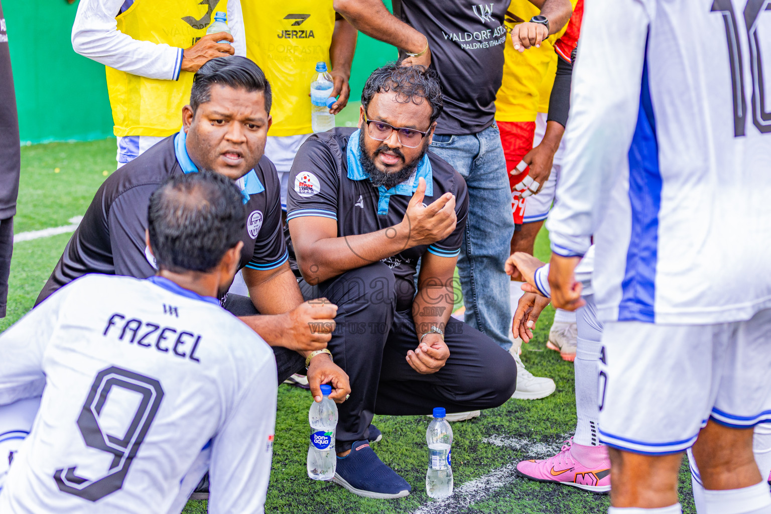 Waldorf Astoria vs Jumeirah Olhaheli in Resort Super League 2025 was held on Sunday, 26th October 2025 in Crossroads's Maldives, Photos: Areef Adam / images.mv