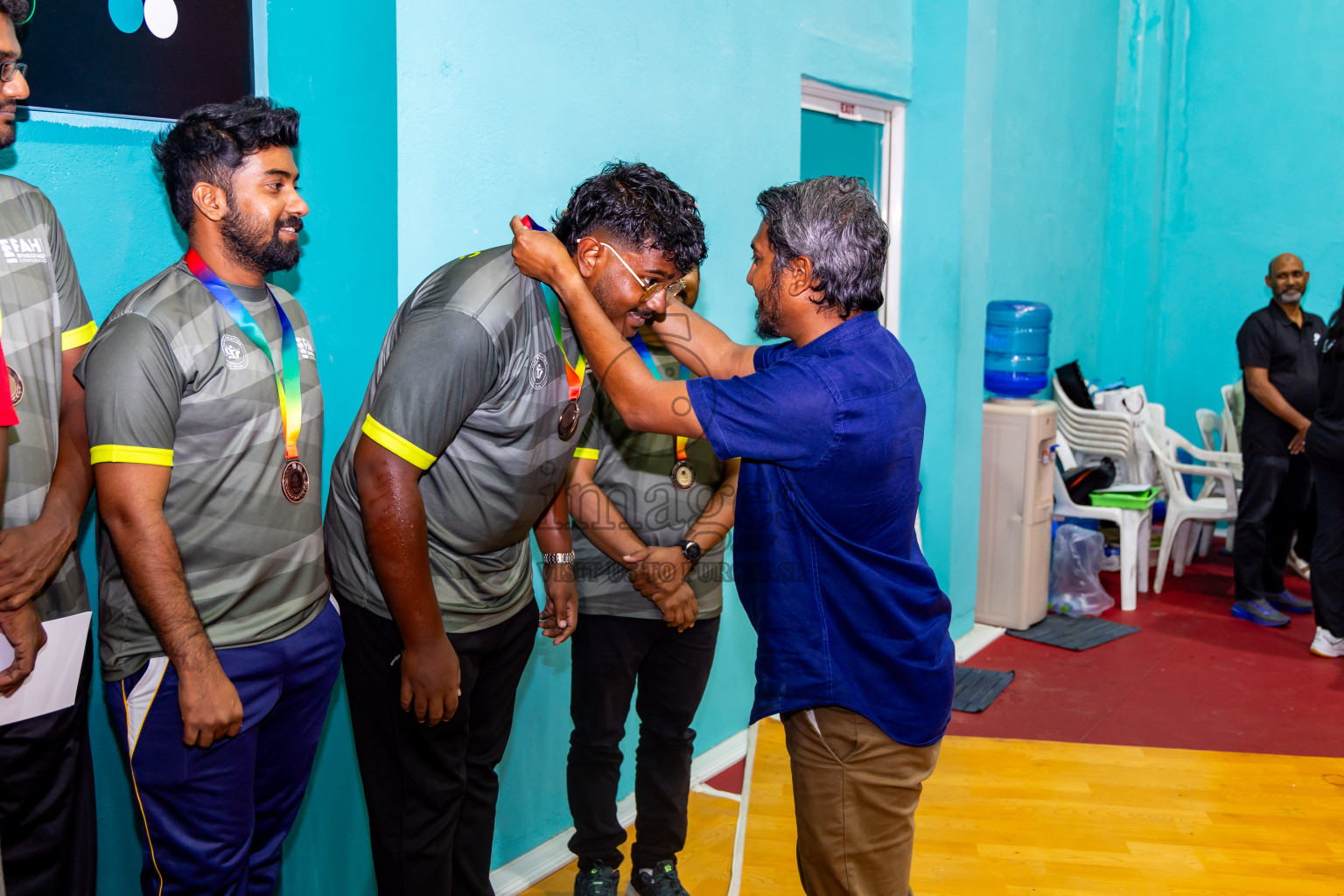 Finals of 9th Inter Office Company & Resort Table Tennis Tournament was held in Male' TT Hall, Male', Maldives on Saturday, 16th November 2024. Photos: Nausham Waheed / images.mv