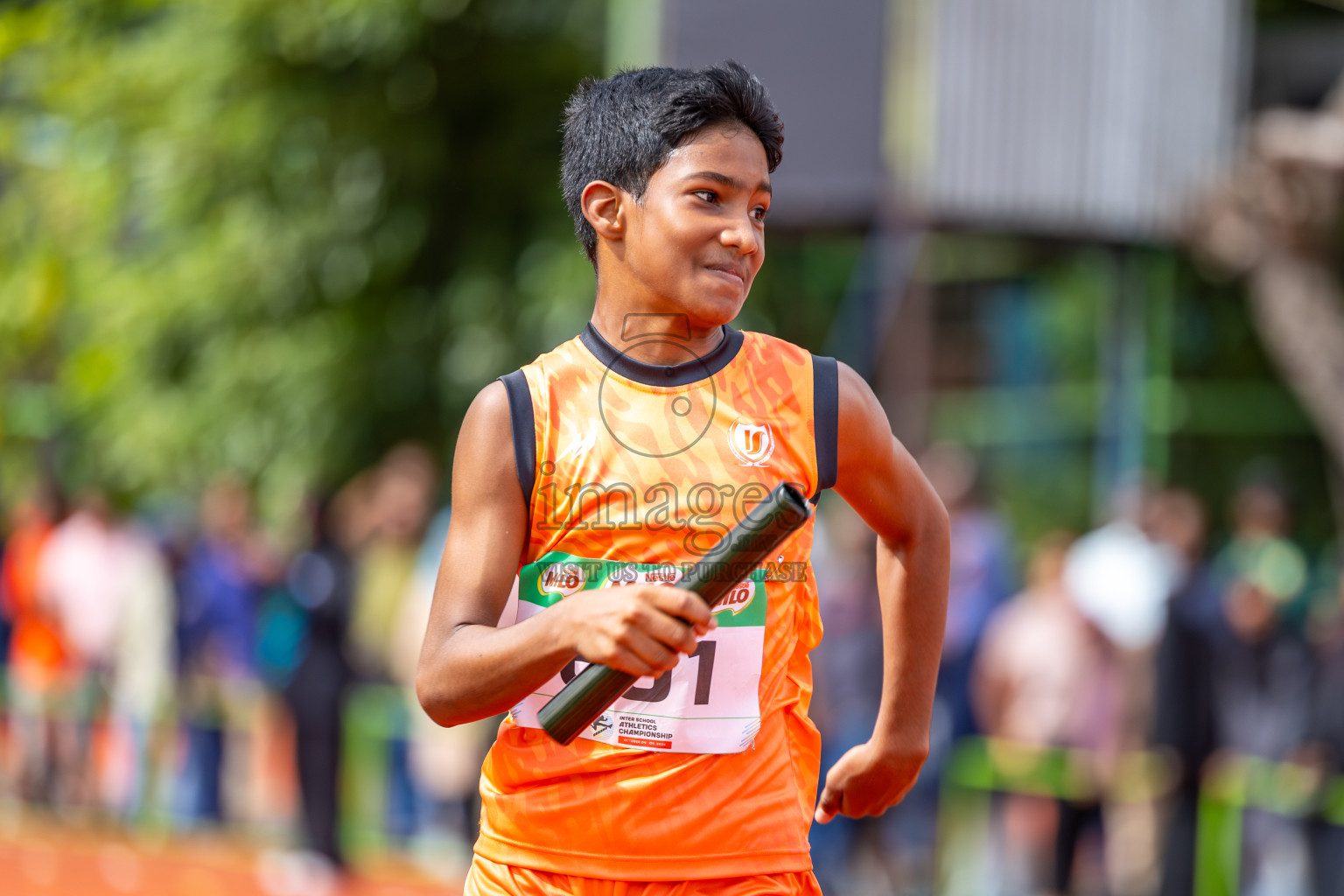 Day 6 of Inter-school Athletics Championship 2025 held in Ekuveni Synthetic Track, Male', Maldives on Sunday, 12th October 2025. Photos by: Ismail Thoriq / Images.mv