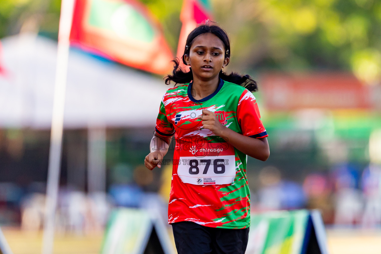 Day 1 of Inter-school Athletics Championship 2025 held in Ekuveni Synthetic Track, Male', Maldives on Monday, 06th October 2025. Photos by: Nausham Waheed / Images.mv