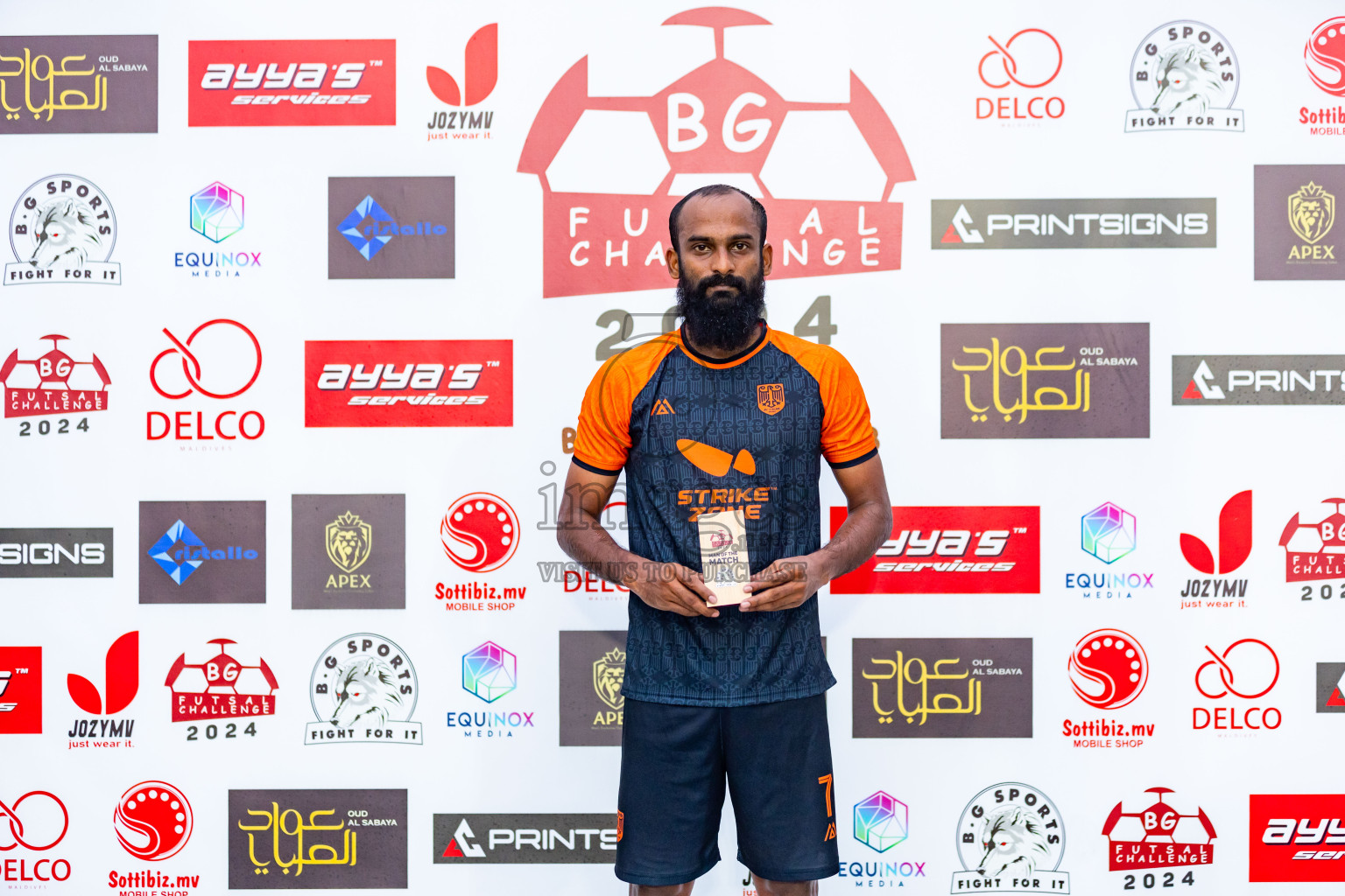 BG New Generation vs FC Calms in Day 14 of BG Futsal Challenge 2024 was held on Sunday, 25th March 2024, in Male', Maldives Photos: Nausham Waheed / images.mv