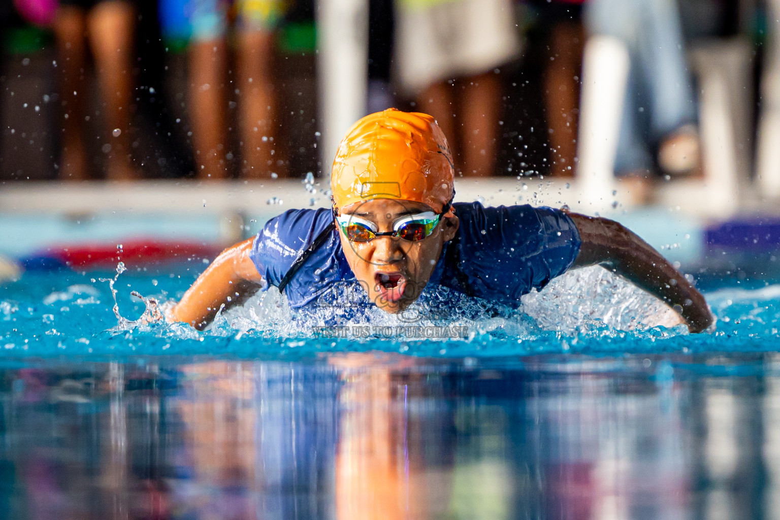 Day 4 of BML 5th National Swimming Kids Festival 2024 held in Hulhumale', Maldives on Thursday, 21st November 2024. Photos: Nausham Waheed / images.mv