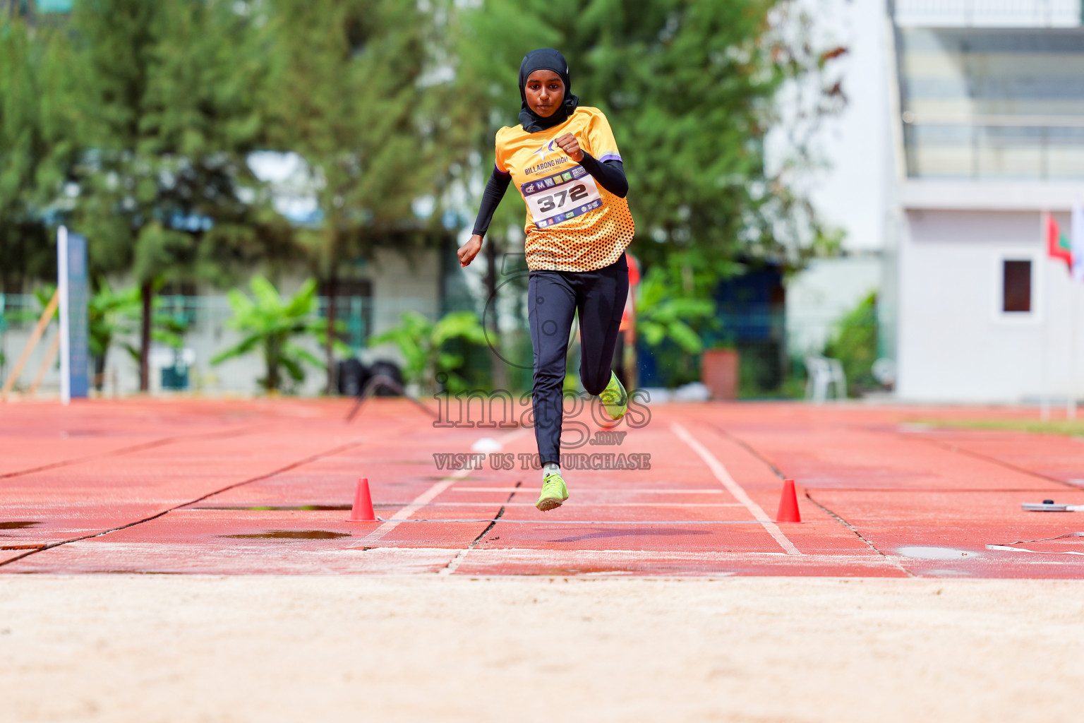 Day 1 of MWSC Interschool Athletics Championships 2024 held in Hulhumale Running Track, Hulhumale, Maldives on Saturday, 9th November 2024. 
Photos by: Ismail Thoriq, Hassan Simah / Images.mv