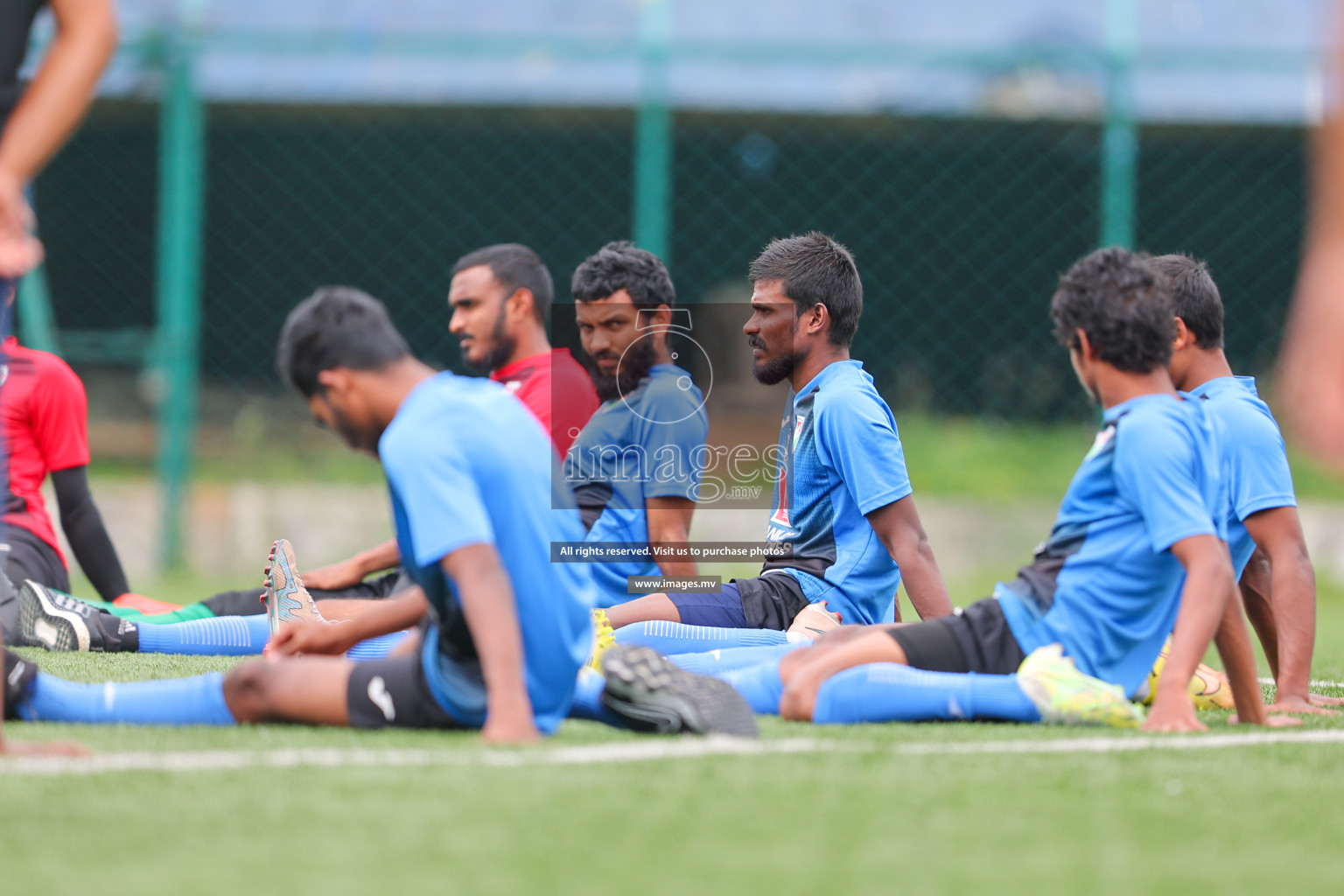 Maldives Practice Sessions on 26 June 2023 before their match in Bangabandhu SAFF Championship 2023 held in Bengaluru Football Ground