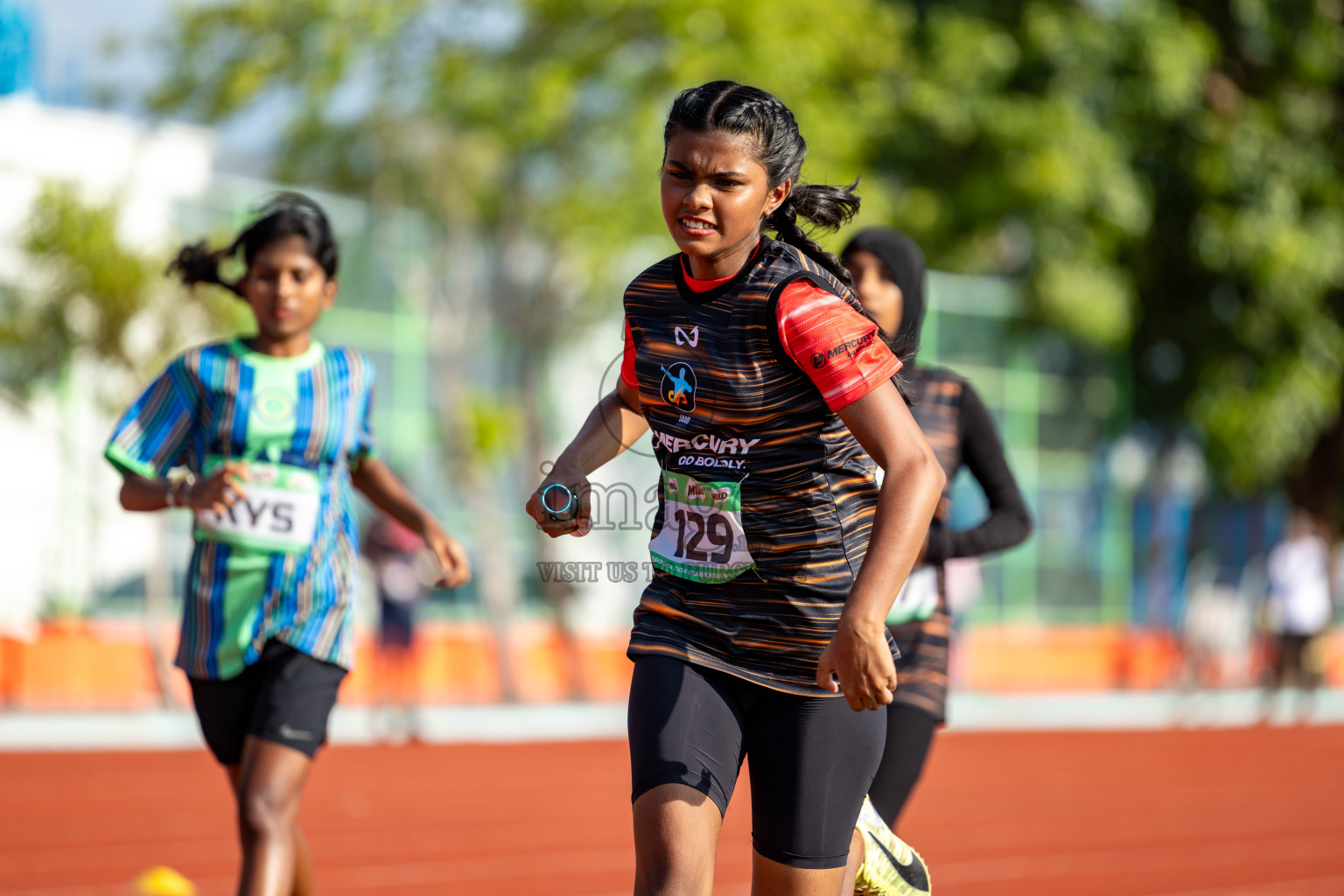 Day 2 of 12th Milo Association Championships was held in Ekuveni Track at Male', Maldives on Friday, 25th April 2025. Photos: Hassan Simah / images.mv