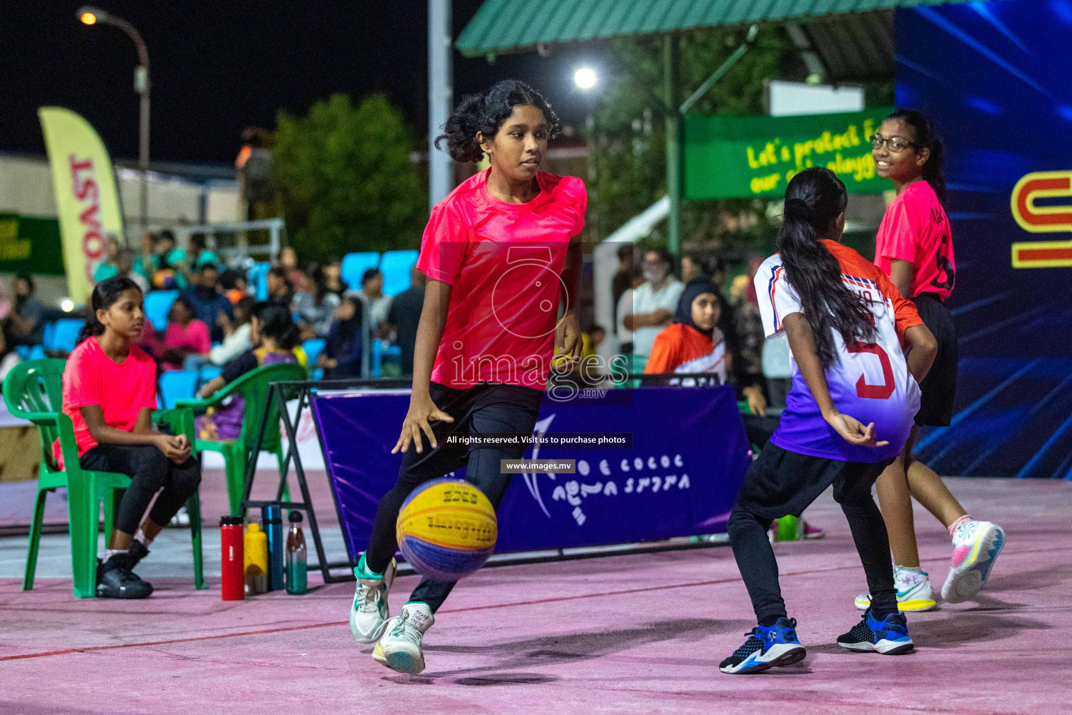 Day4 of Slamdunk by Sosal on 15th April 2023 held in Male'. Photos: Nausham waheed /images.mv