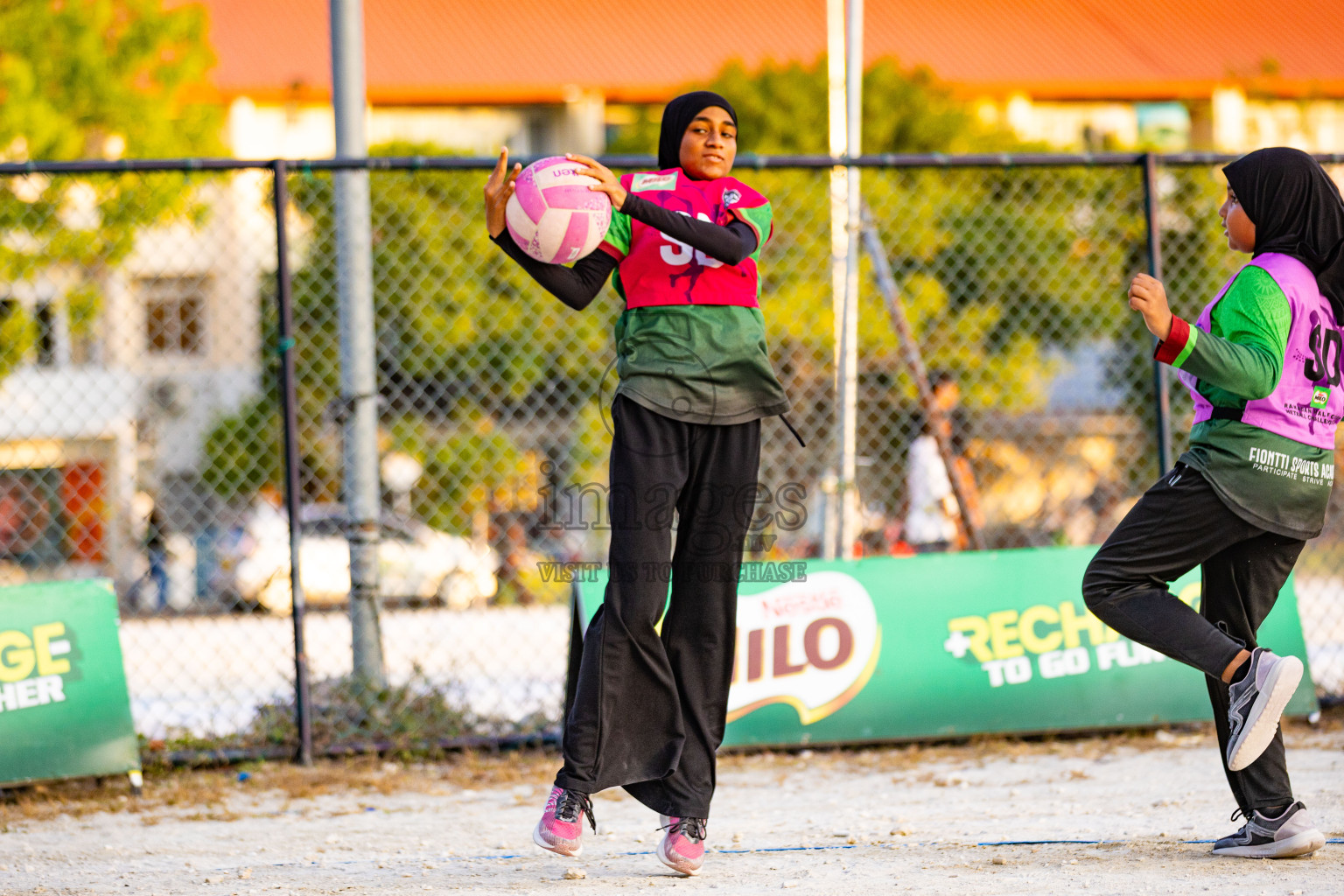 Day 2 of MILO Netball Fest 2025 was held in Cental Park, Hulhumale', Maldives on Friday, 21st November 2025. Photos: Areef Adam/ images.mv