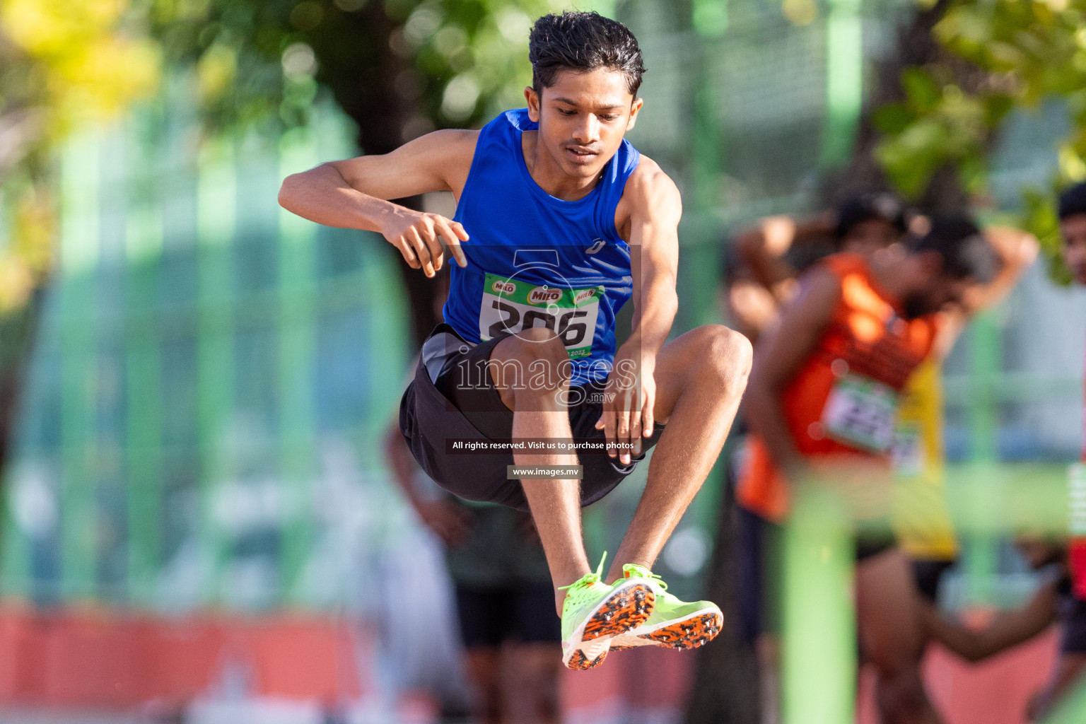 Day 2 of National Athletics Championship 2023 was held in Ekuveni Track at Male', Maldives on Saturday, 25th November 2023. Photos: Nausham Waheed / images.mv