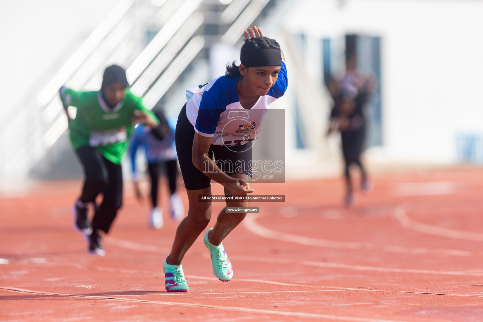 Day two of Inter School Athletics Championship 2023 was held at Hulhumale' Running Track at Hulhumale', Maldives on Sunday, 15th May 2023. Photos: Shuu/ Images.mv