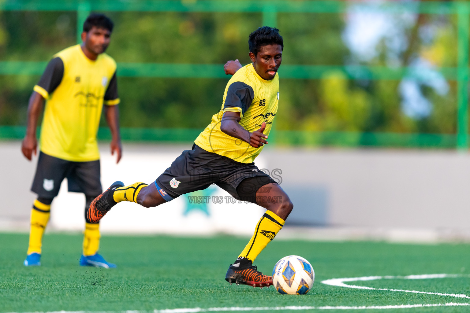 Baburu SC vs Kanmathi Juniors from Manadhoo Council Cup 2024 in N Manadhoo Maldives on Friday, 23rd February 2023. Photos: Nausham Waheed / images.mv