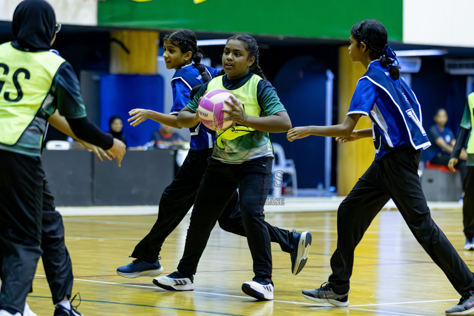 Day 1 of Inter-School Netball Tournament 2025 was held in Social Center Indoor Hall on Saturday, 18th October 2025. Photos: Areef Adam / images.mv