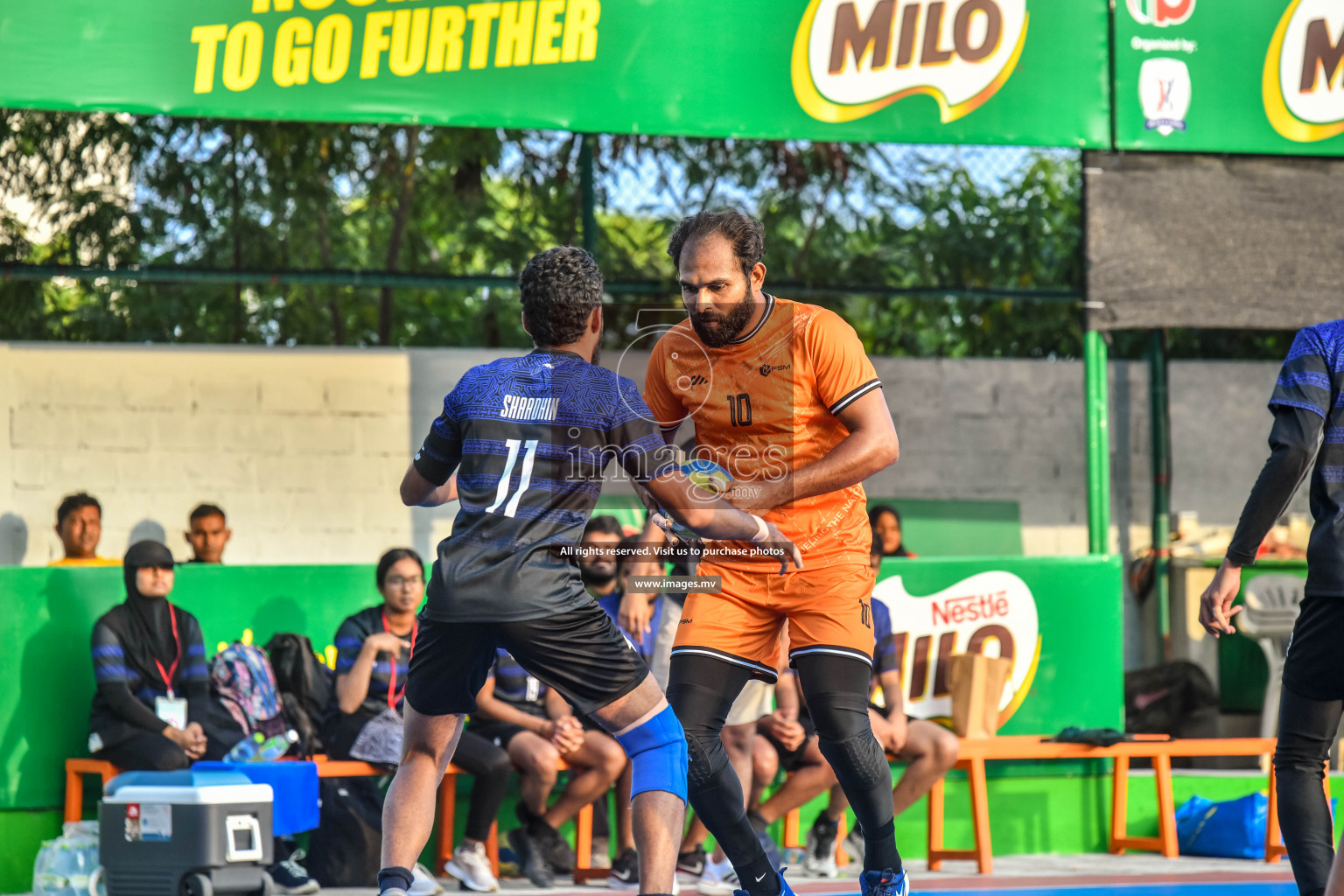 Day 4 of Milo 6th Inter Office Handball Tournament 2022 - Photos by  Nausham Waheed