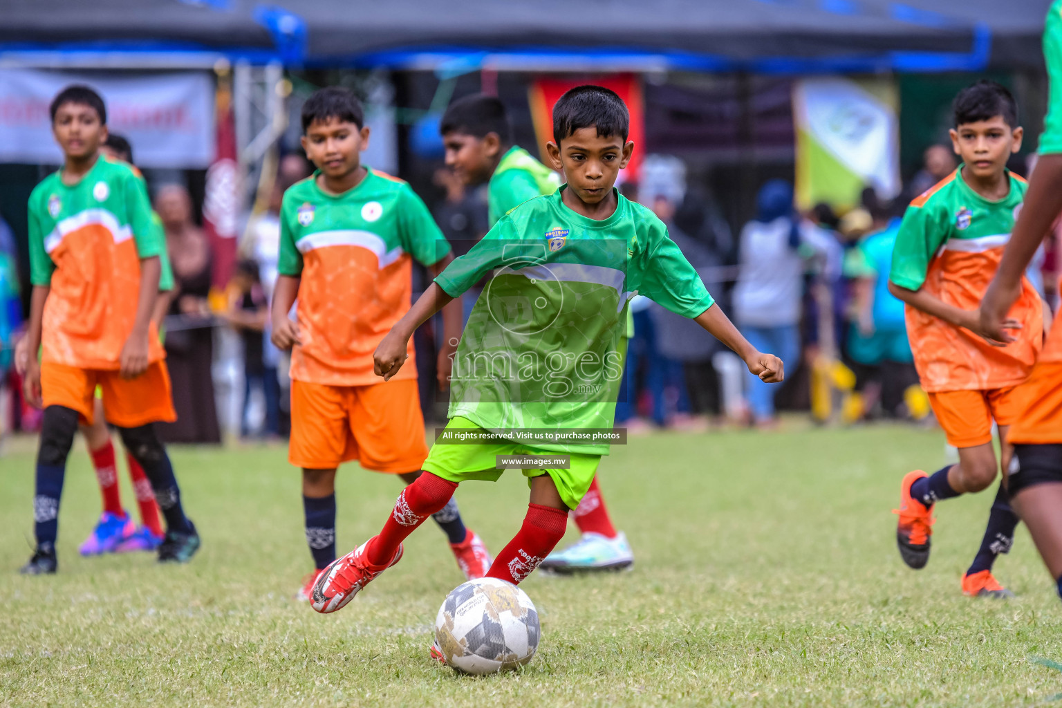 Day 3 of Milo Kids Football Fiesta 2022 was held in Male', Maldives on 21st October 2022. Photos: Nausham Waheed/ images.mv