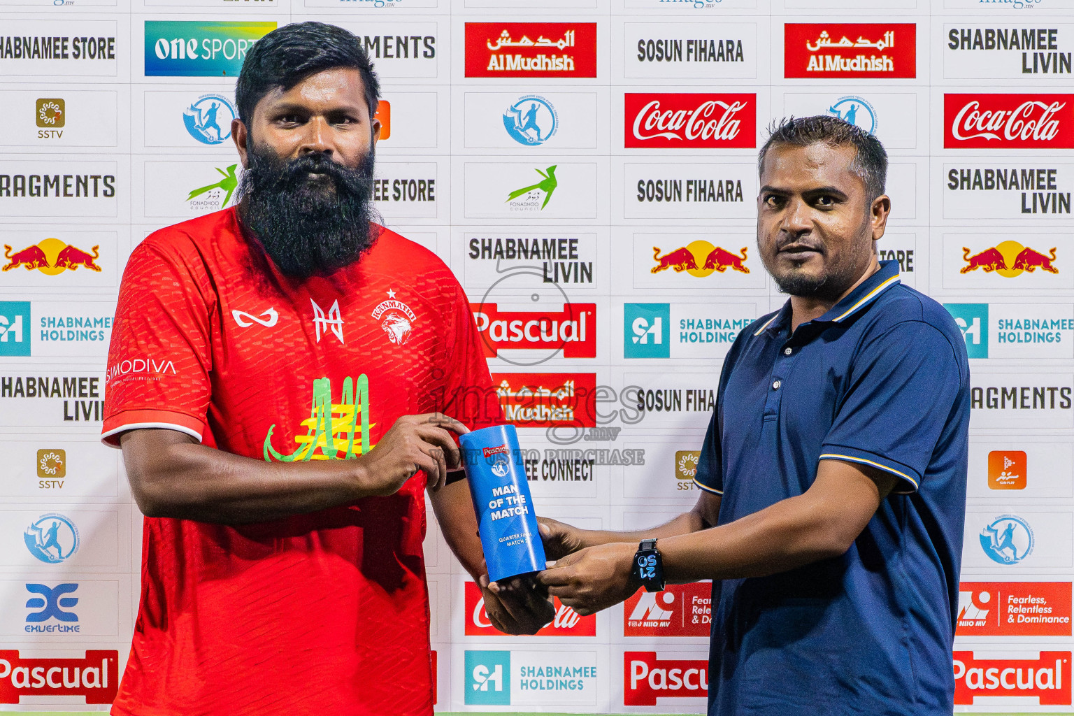 Kanmathi FC VS Maahinne United in Day 4 - Fonadhoo Youth Futsal Challenge 2025 held in Fonadhoo Futsal Stadium, L. Fonadhoo, Maldives on Wednesday, 29th October 2025 Photos: Arif Rasheed / images.mv
