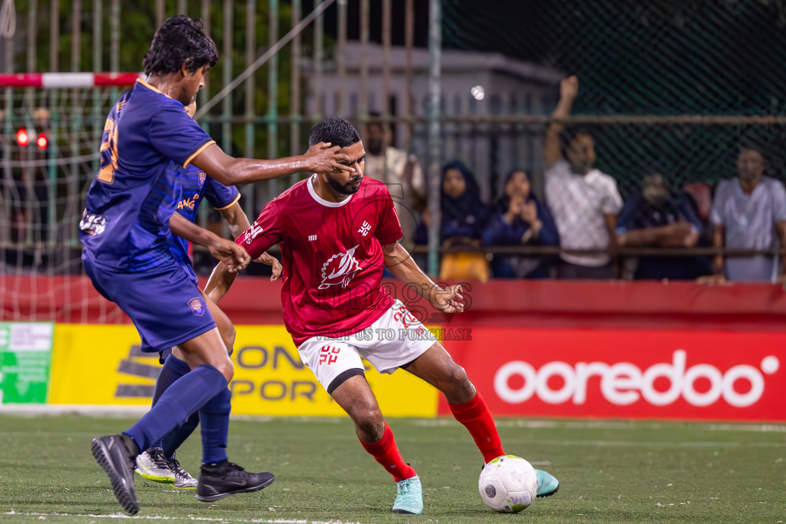 Lh Kurendhoo vs K Kaashidhoo on Day 36 of Golden Futsal Challenge 2024 was held on Wednesday, 21st February 2024, in Hulhumale', Maldives
Photos: Ismail Thoriq, / images.mv