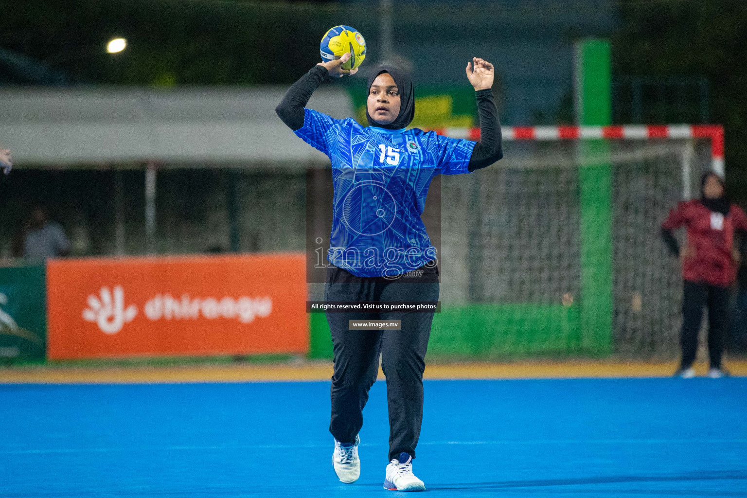 Day 2 of 6th MILO Handball Maldives Championship 2023, held in Handball ground, Male', Maldives on Friday, 21st May 2023 Photos: Nausham Waheed/ Images.mv