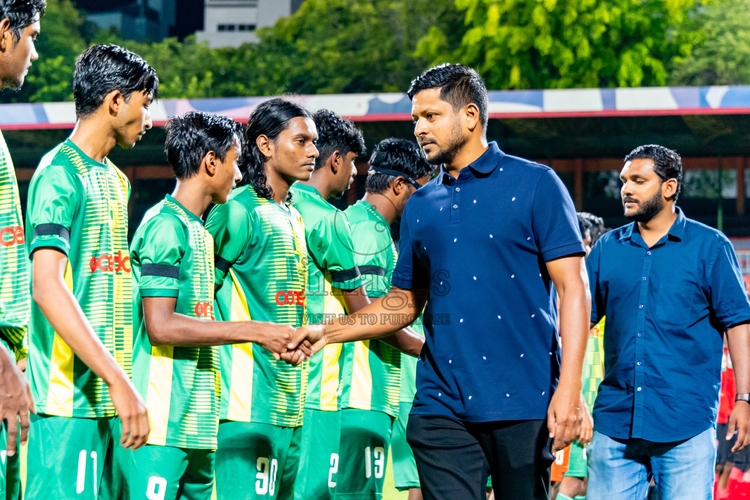 Maziya SRC vs United Victory in Day 7 of Under 19 Youth Championship 2024 was held at National Stadium in Male', Maldives on Monday, 27th June 2024. Photos: Nausham Waheed / images.mv