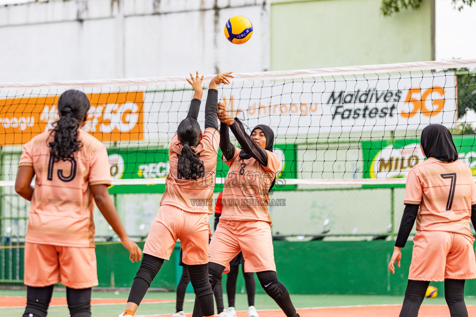 Milo National Junior Volleyball Championship 2025 Day 1 was held on Saturday, 22nd November 2025 at Ekuveni Turf Court Male', Maldives. Photos: Areef Adam / images.mv