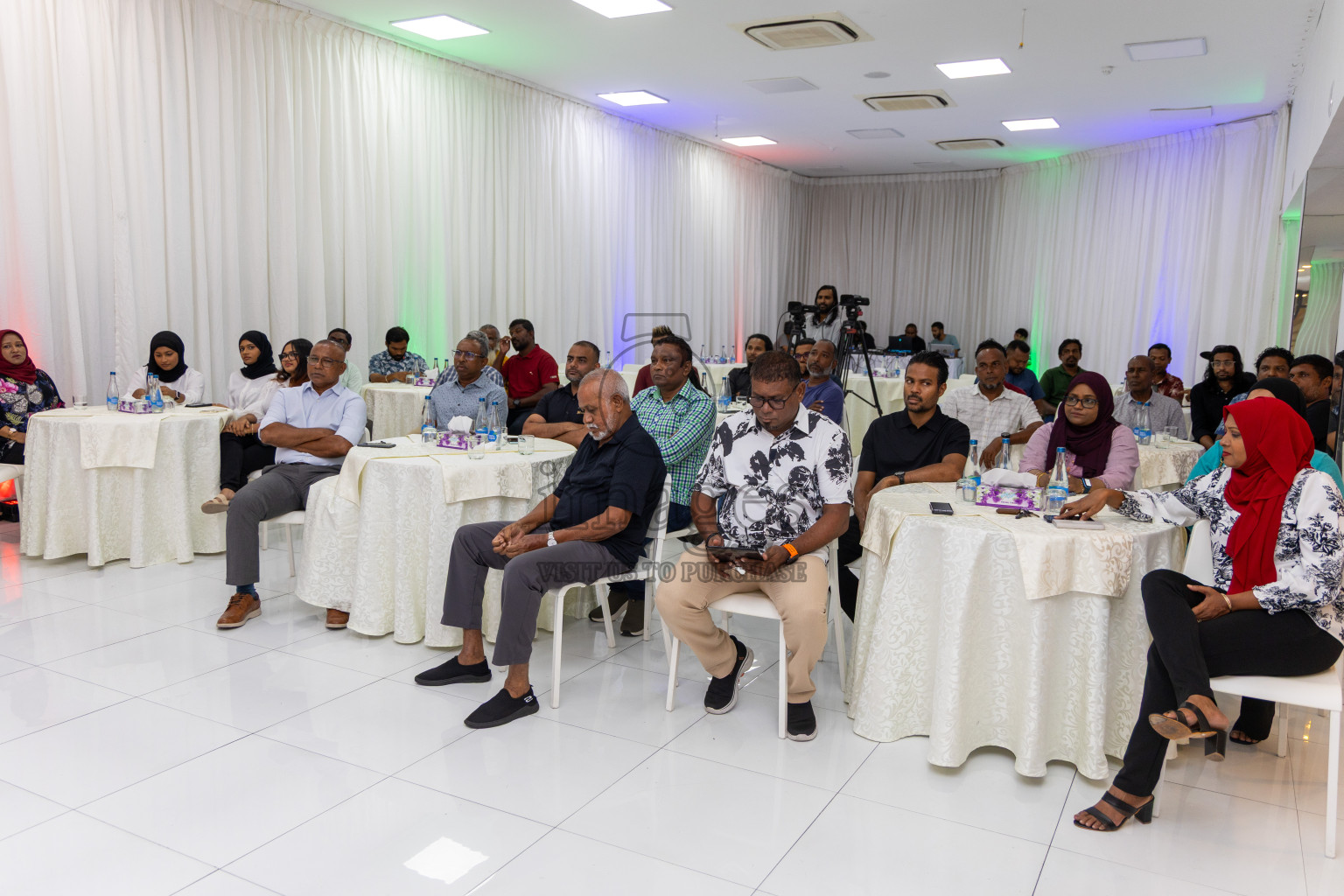 Draw Ceremony of MILO Academy Championship 2025 (U-12) was held at Manhattan Business Hotel in Male', Maldives on Monday, 28th April 2025. 
Photos: Ismail Thoriq / images.mv
