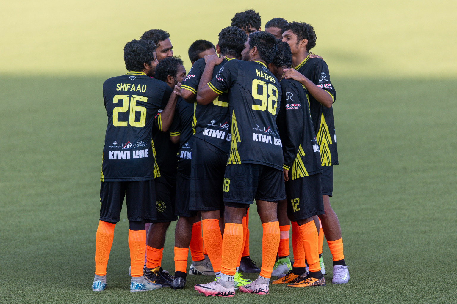 Irumathi FC VS Middle East in Day 5 of Eydhafushi Cup 2025 held in Eydhafushi Football Stadium at B. Eydhafushi, Maldives on Tuesday, 9th September 2025. Photos: Arif Rasheed / images.mv